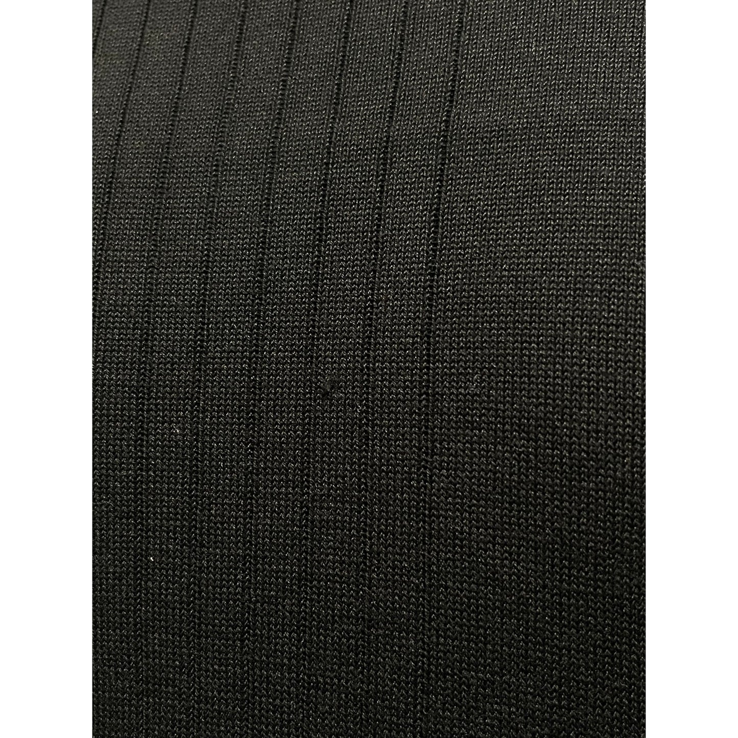 Wilks Rodriguez Black Knit Silk & Cotton Size Large Long Sleeve Sweater