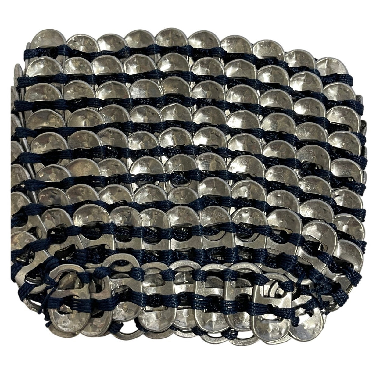 Y2K Zoe Fisher Handmade Bottle Tab / Can Tab Woven Clutch