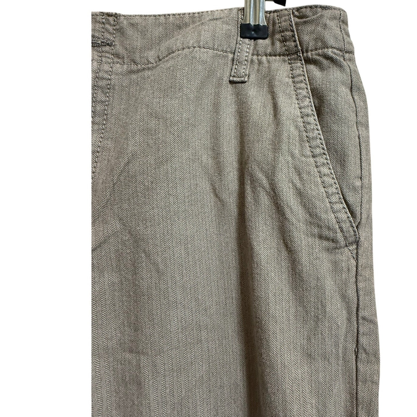 Vintage Liz Claiborne Sloan Pants - Beige - Size 8 - 100% Cotton