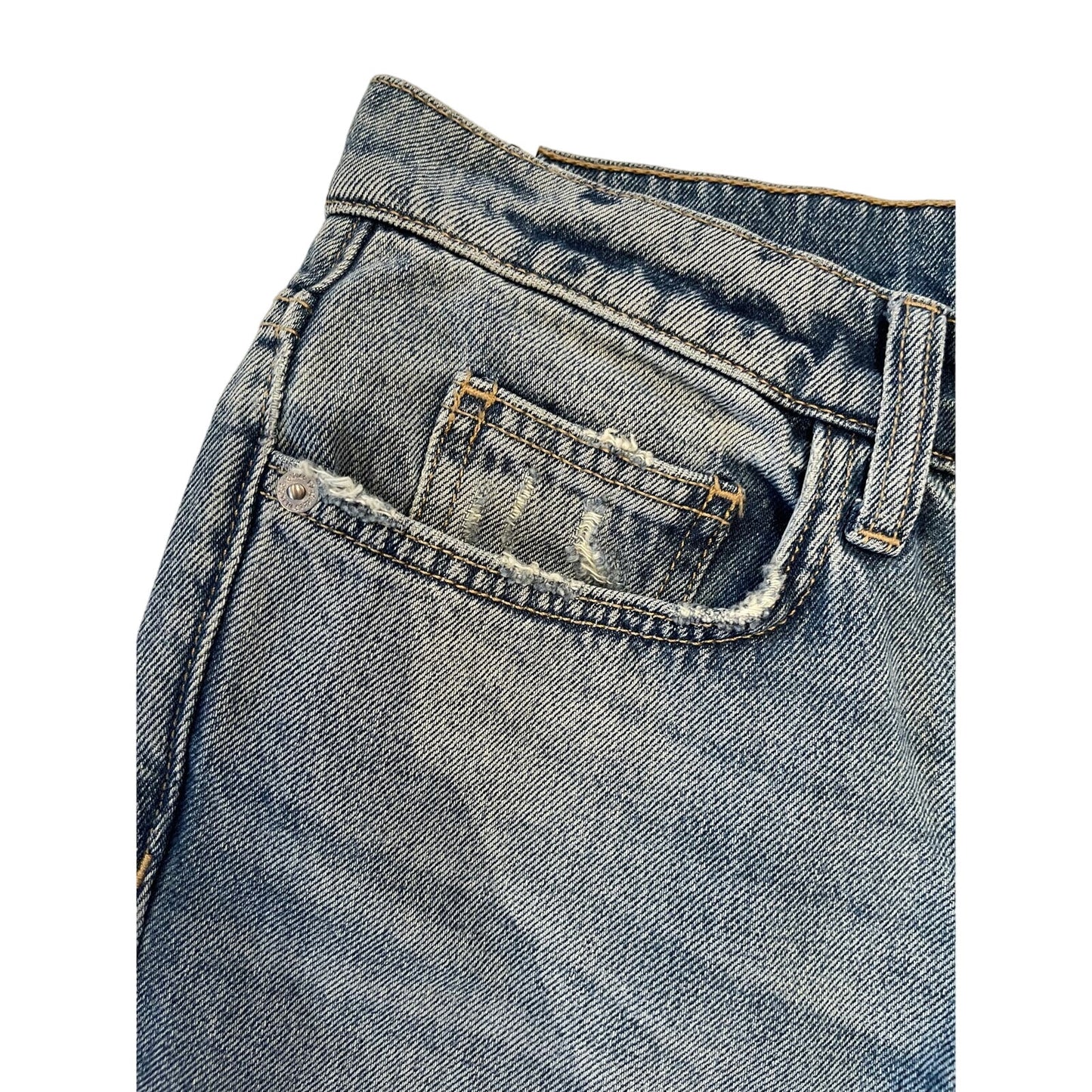 NWT Current Elliott Women's Size 28 Vintage Cropped Slim Blue Jeans $268 MSRP