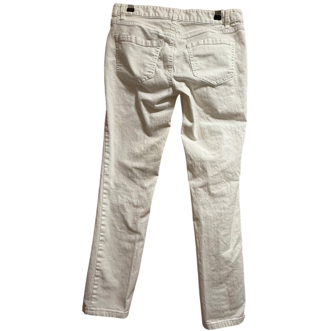 Ann Taylor The Loft Modern Slim White Denim Jeans - Size 4
