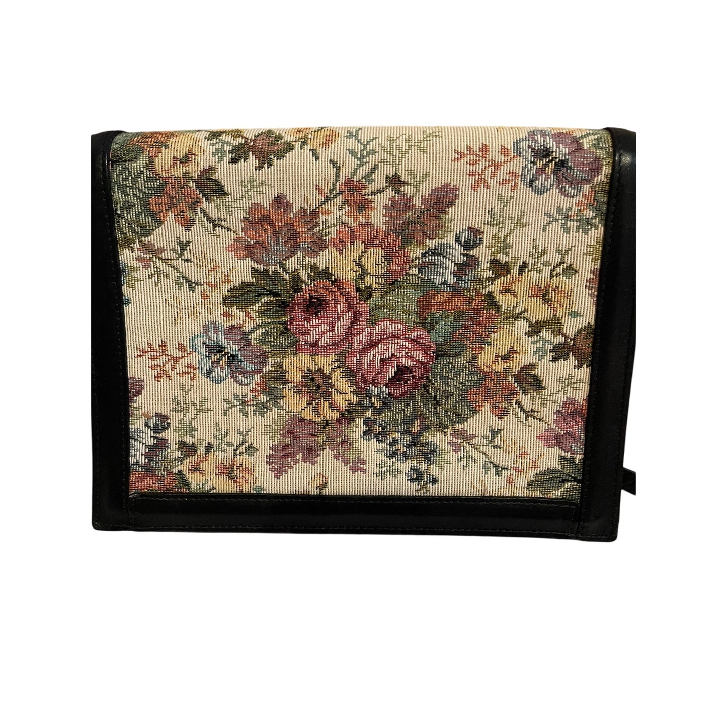 Vintage Roberto Vascon Tapestry Purse - Cottage Core