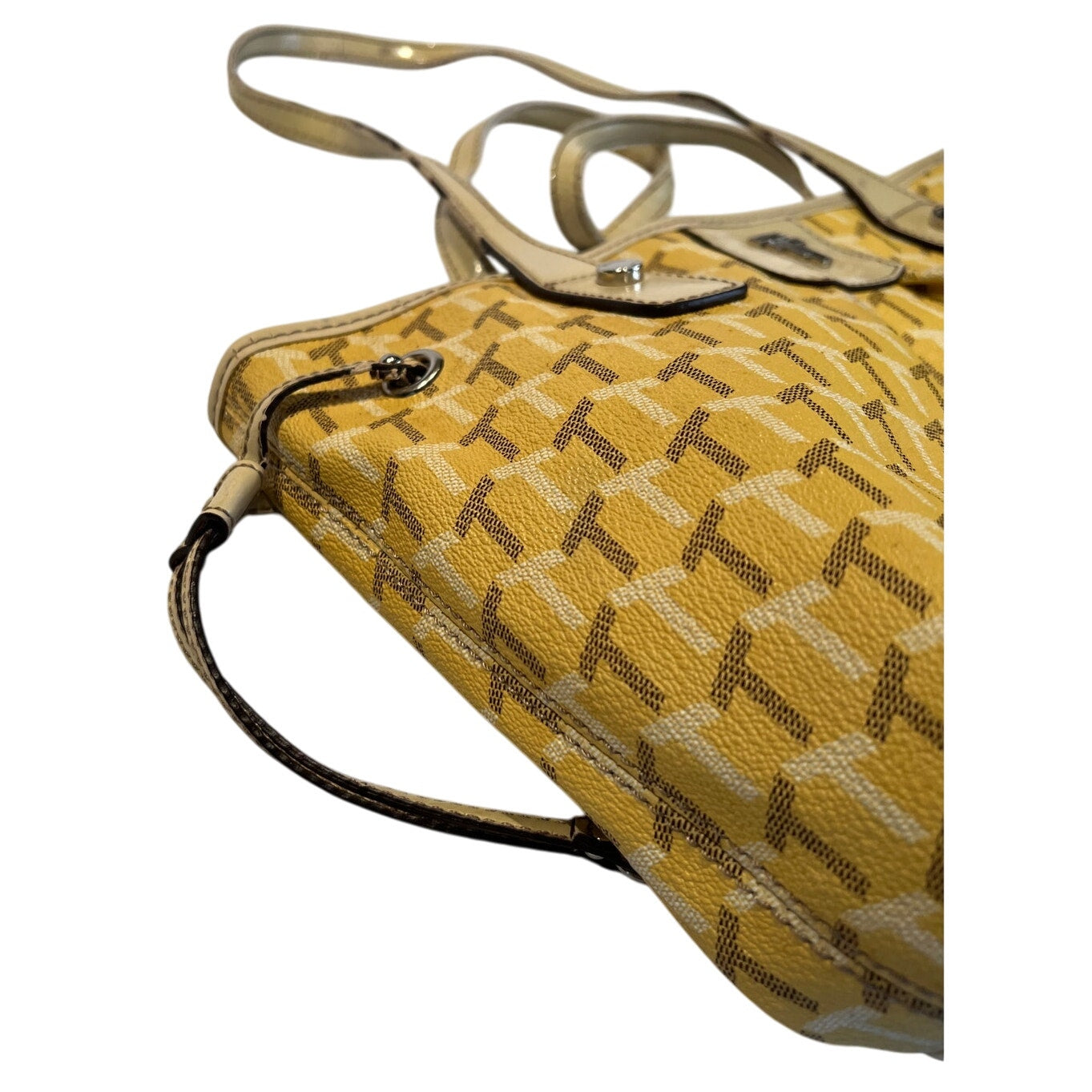 Tignanello Matching Yellow Purse / Handbag & Clutch / Wallet