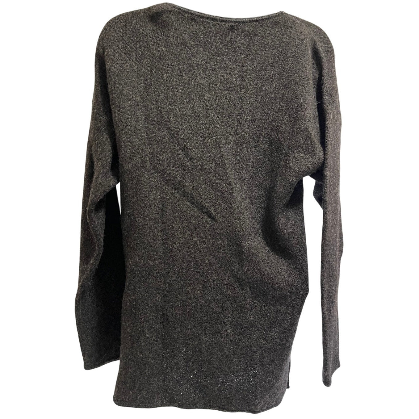Vintage Peruvian Connection 100% Alpaca Gray Sweater - Size Small