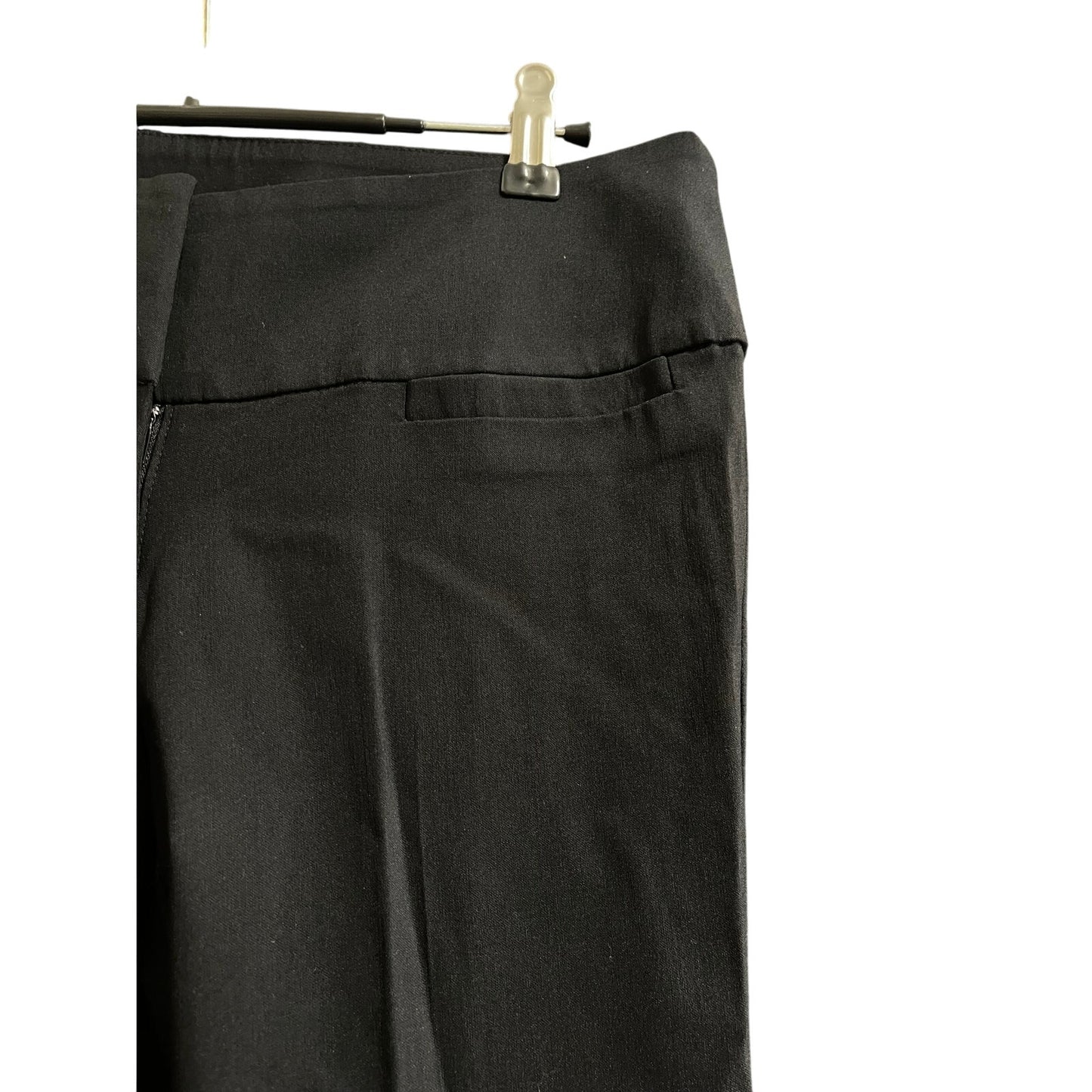 Zinc Women's Size 9 Black Straight Leg Dress Pants