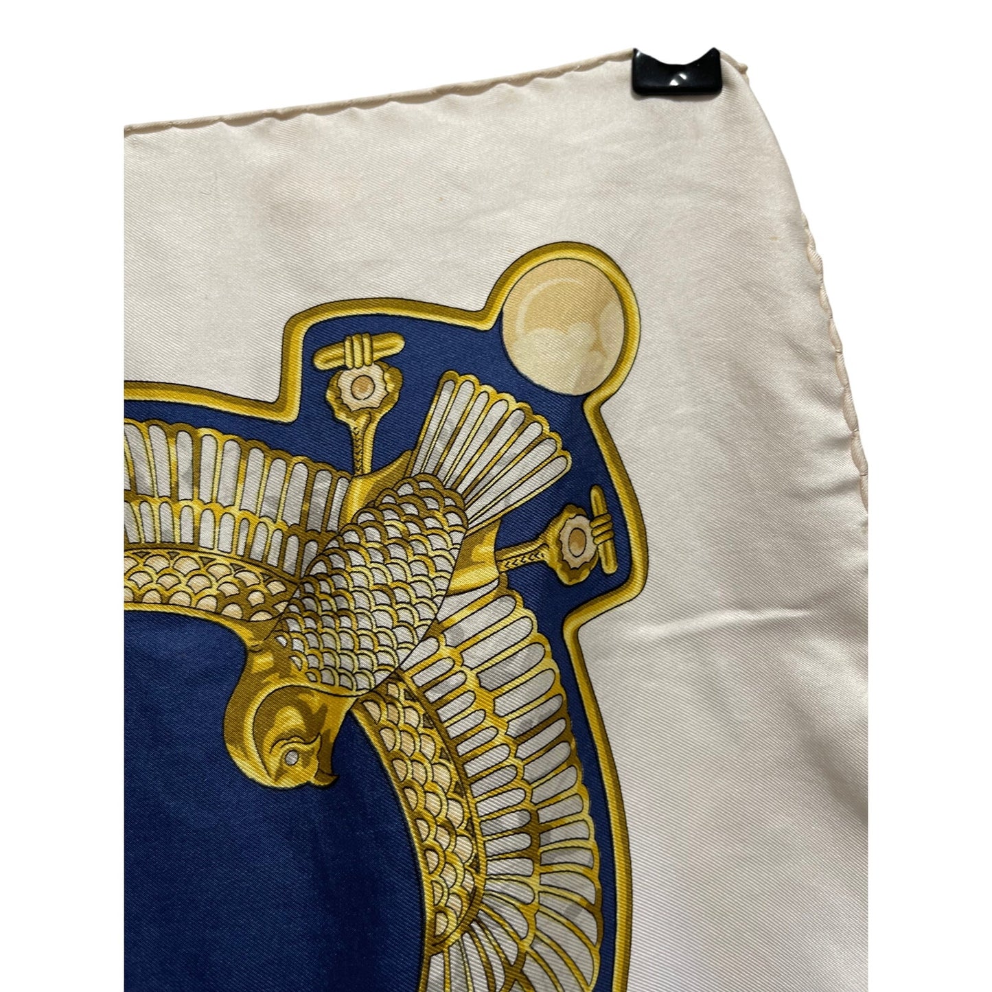 Vintage 1970 Hermes Silk Scarf - Egypte by Caty Latham - Original Box & Ribbon