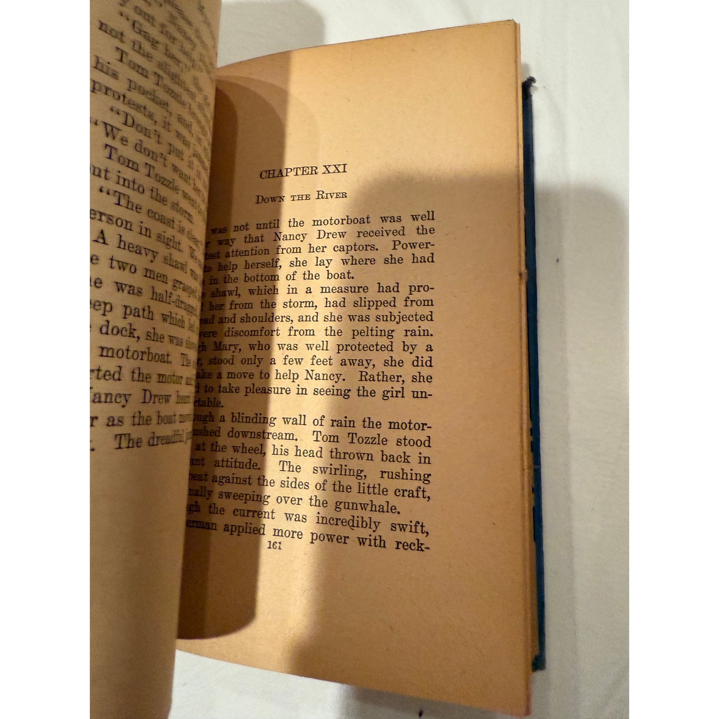 Nancy Drew - The Mystery at the Lilac Inn - Blue Tweed - 1930 - Hardcover