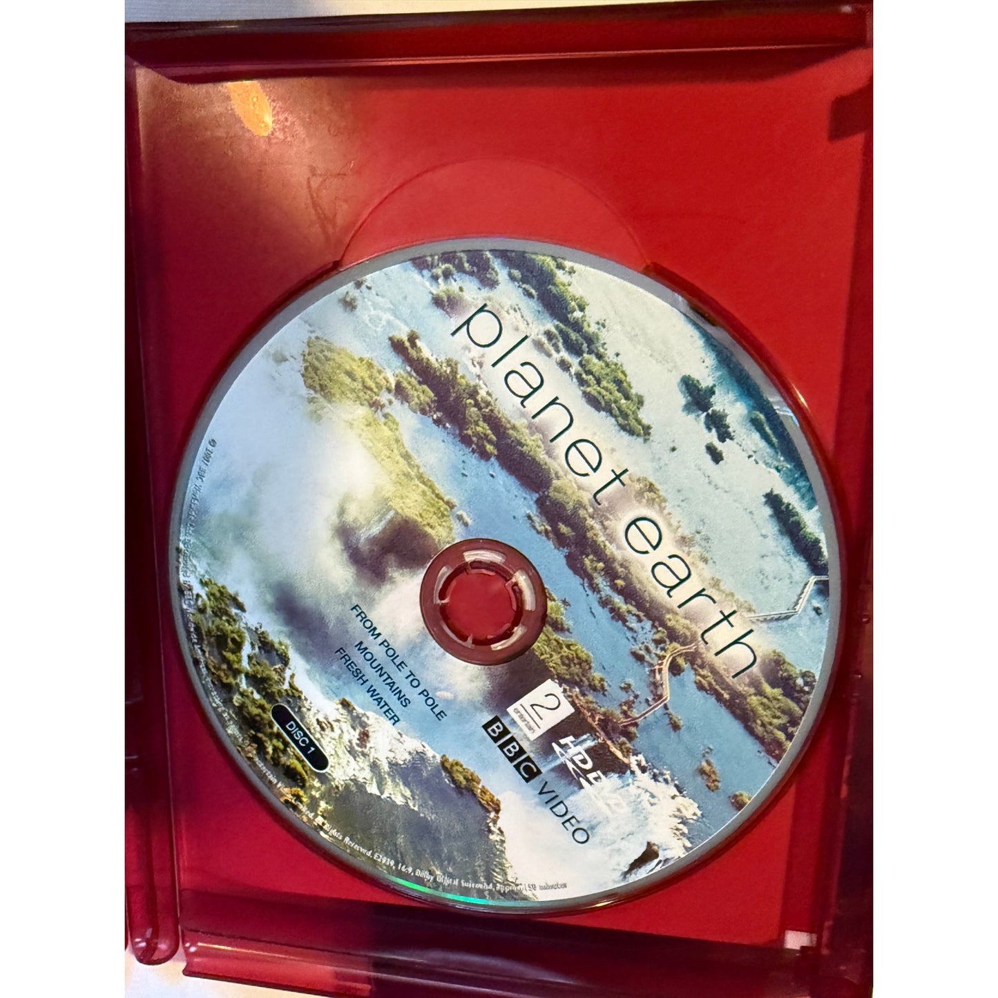 Planet Earth The Complete Series HD DVD 4 Disc Set Narrated David Attenborough