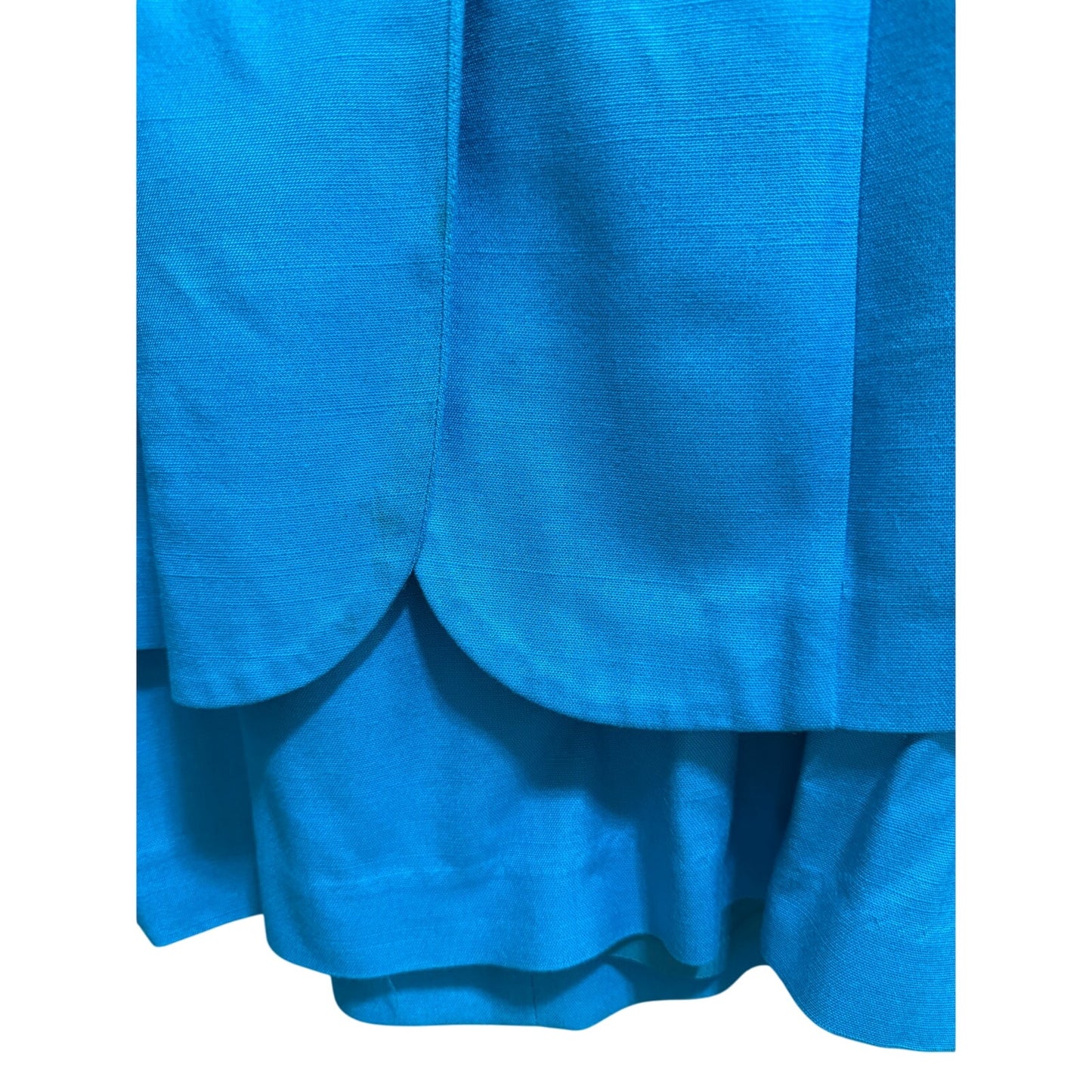 Katie MFG Petites - Turquoise Blue Sleeveless Shift Dress & Jacket - Size 10