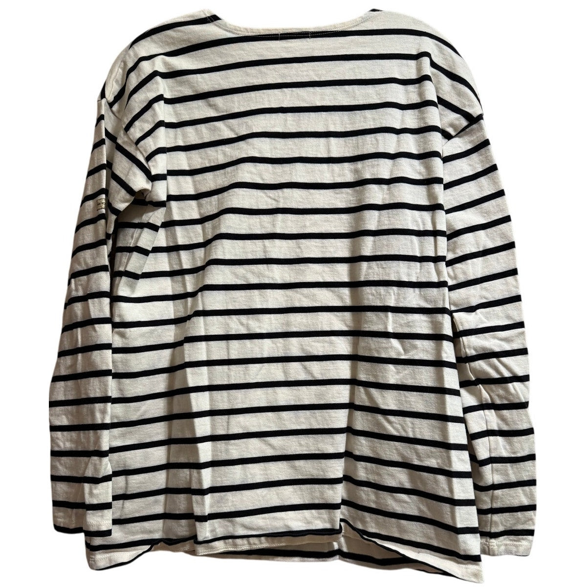 The Striped Sheep Dark Navy & White Striped Long Sleeve - XL