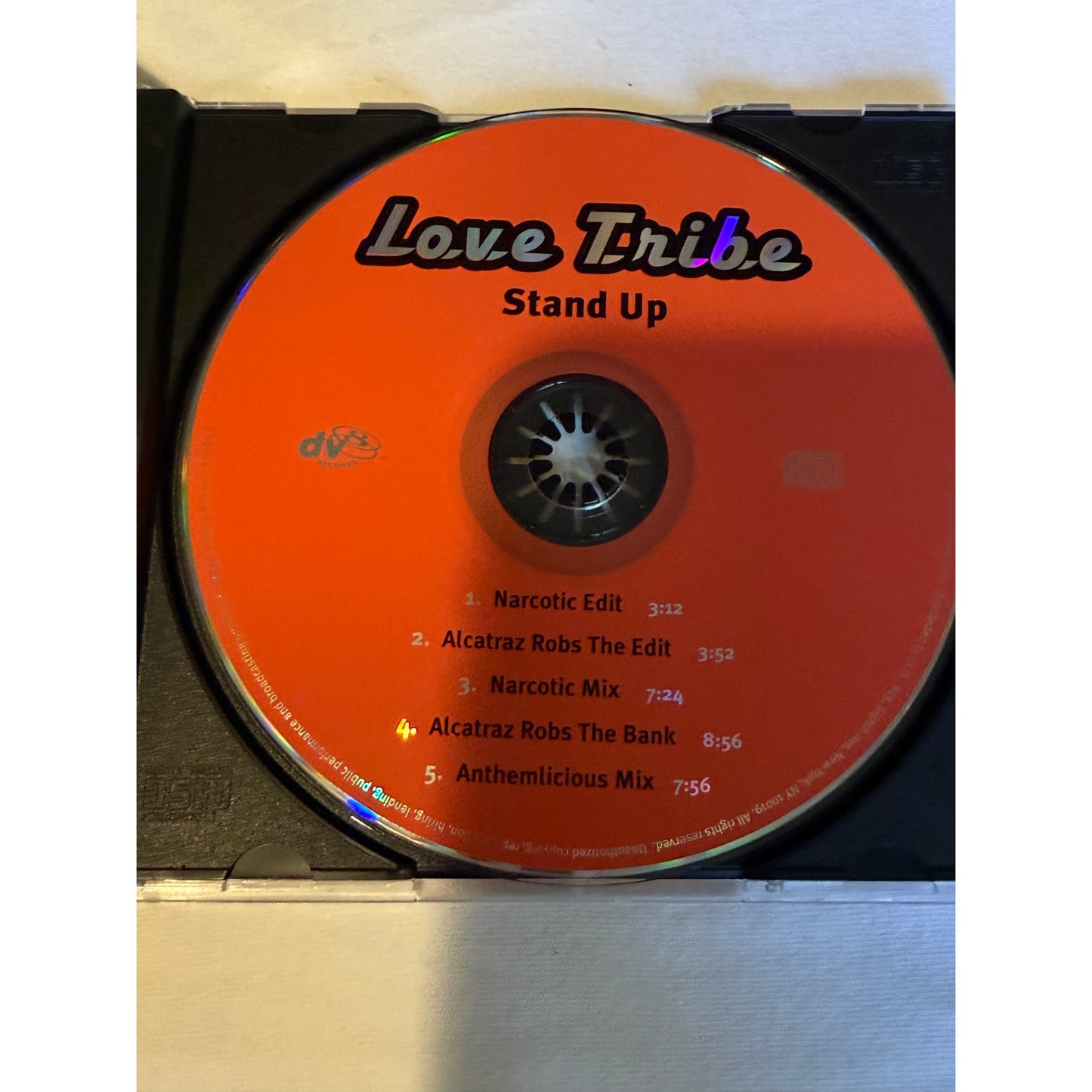 Love Tribe Stand Up Promo CD Promotional Album DV8 Records