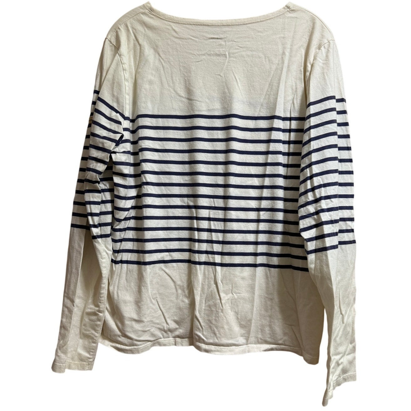 The Striped Sheep Black & White Stripe Long Sleeve T-Shirt - XL