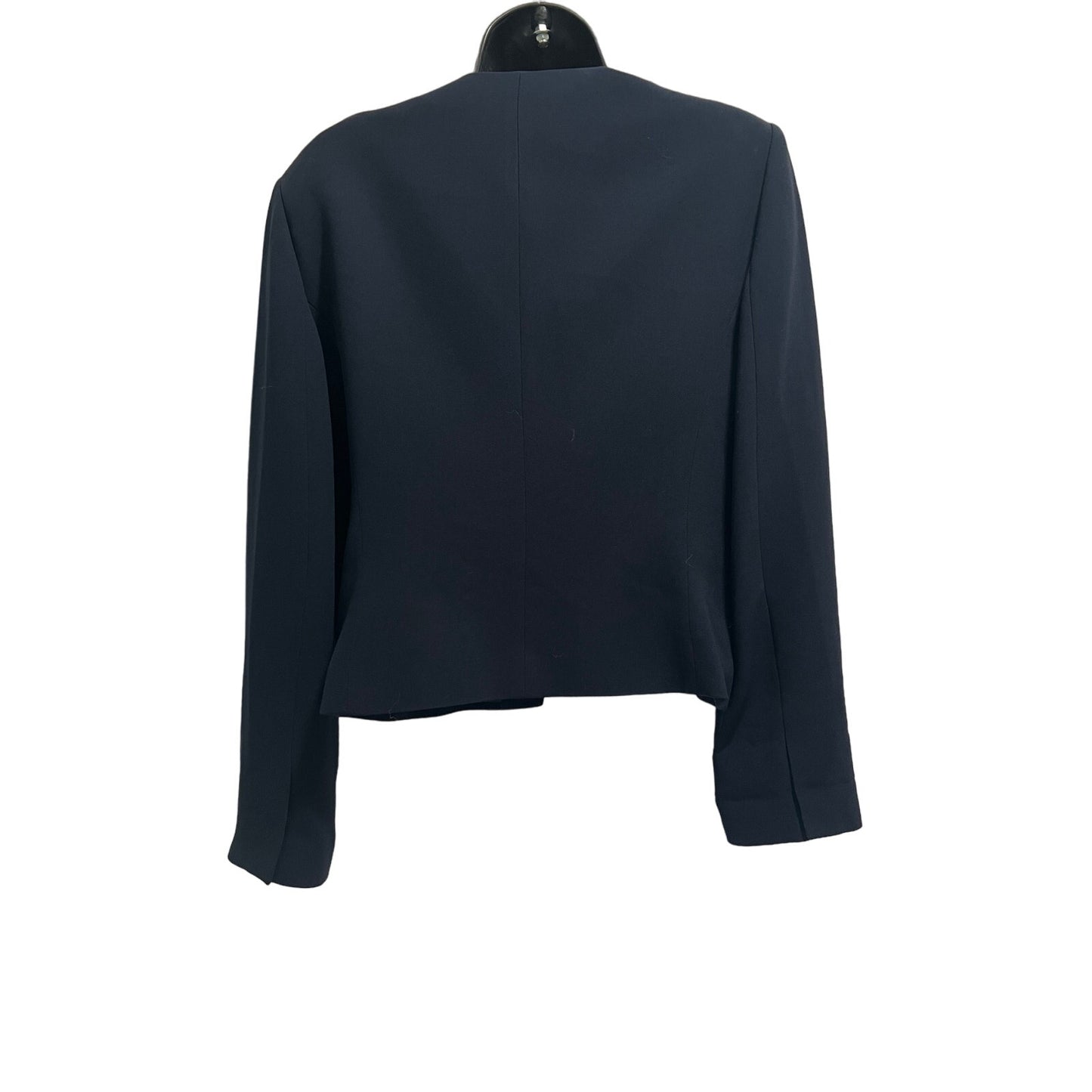 Albert Nipon - Size 10 - Dark Navy Blazer - 3 Geometric Button