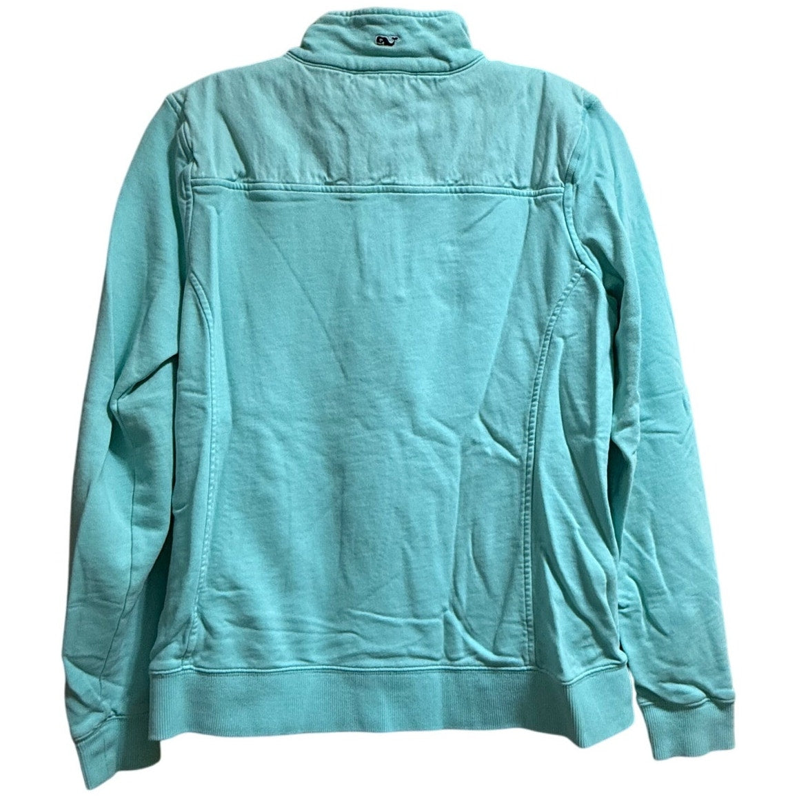 Vineyard Vines Martha's Vineyard Light Blue 1/4 Zip Sweatshirt - Small