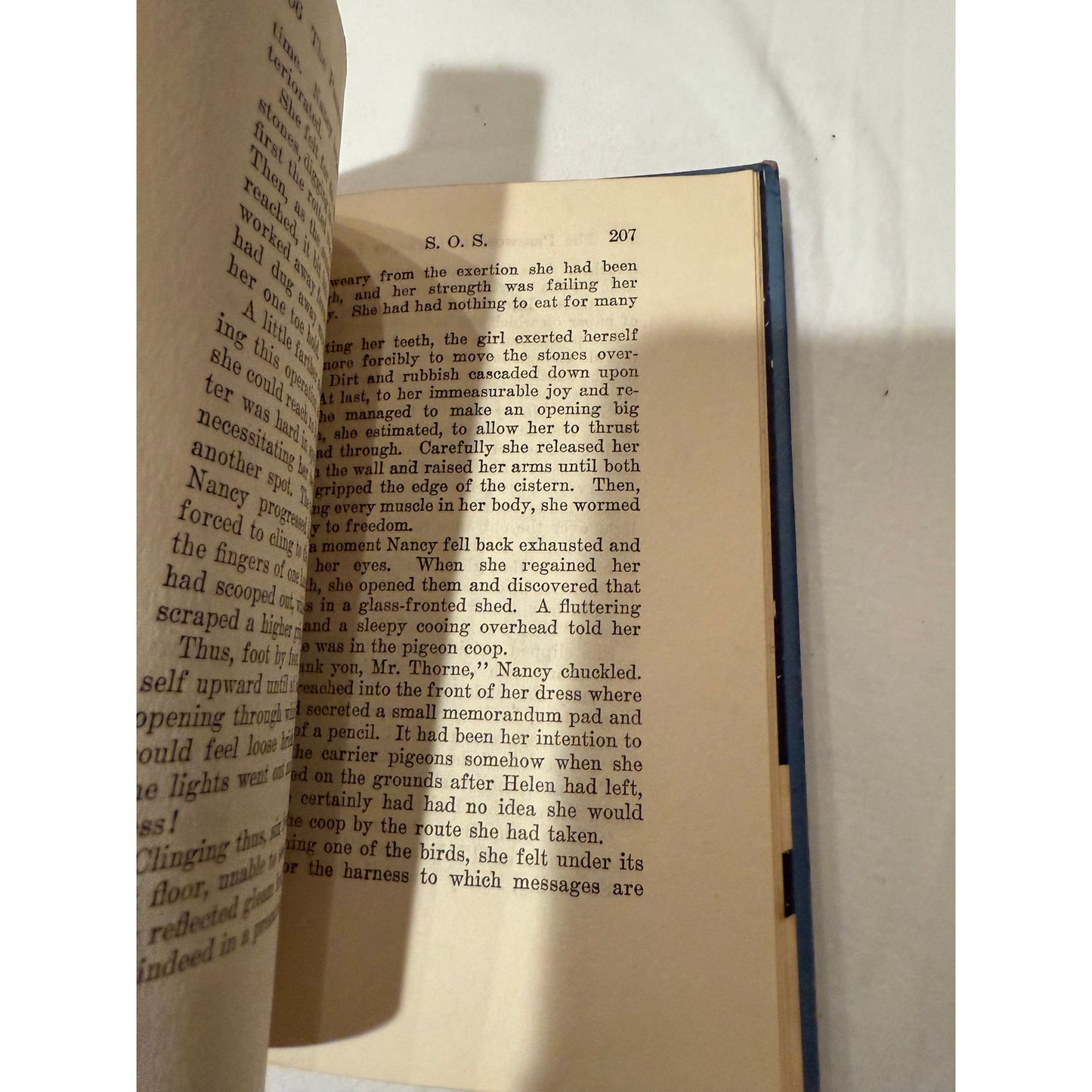 Nancy Drew - The Password to Larkspur Lane - Blue Tweed - 1933 - Hardcover