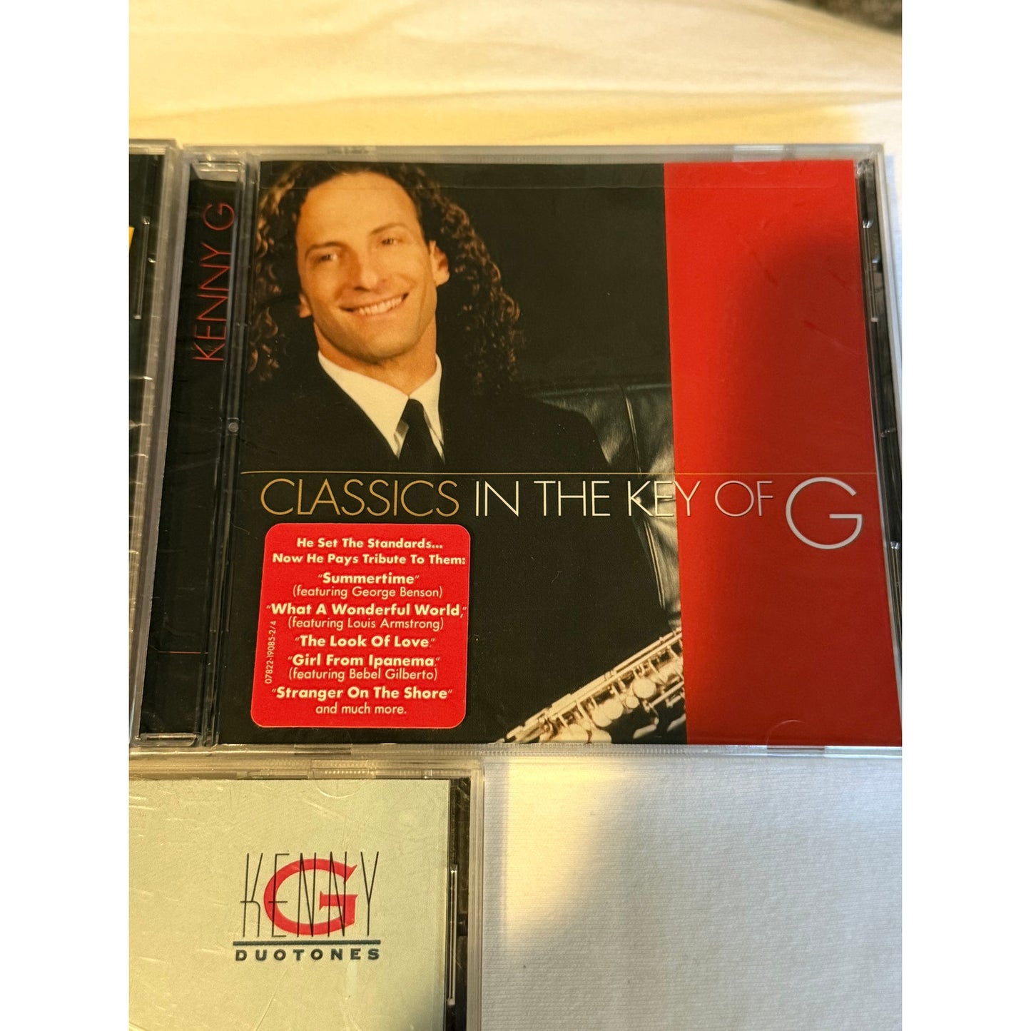 Kenny G CD Bundle Kenny G (SEALED) Classics in the Key of G (SEALED) & Duotones