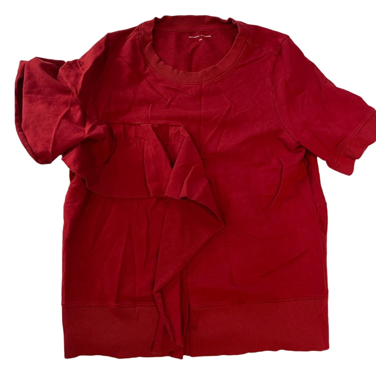 Universal Standard Red Blouse Top Women's Plus Size 2XS
