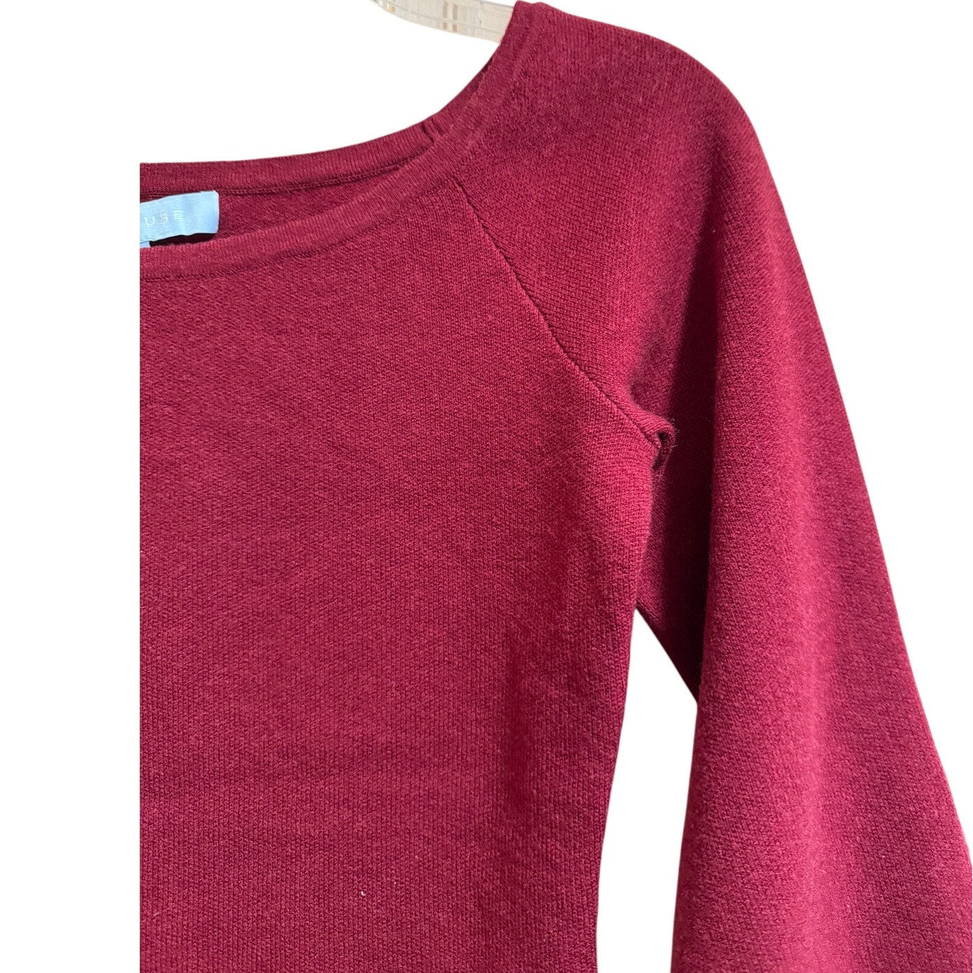 Hill House The Maude Sweater in Dark Cherry - NWT - Size Small