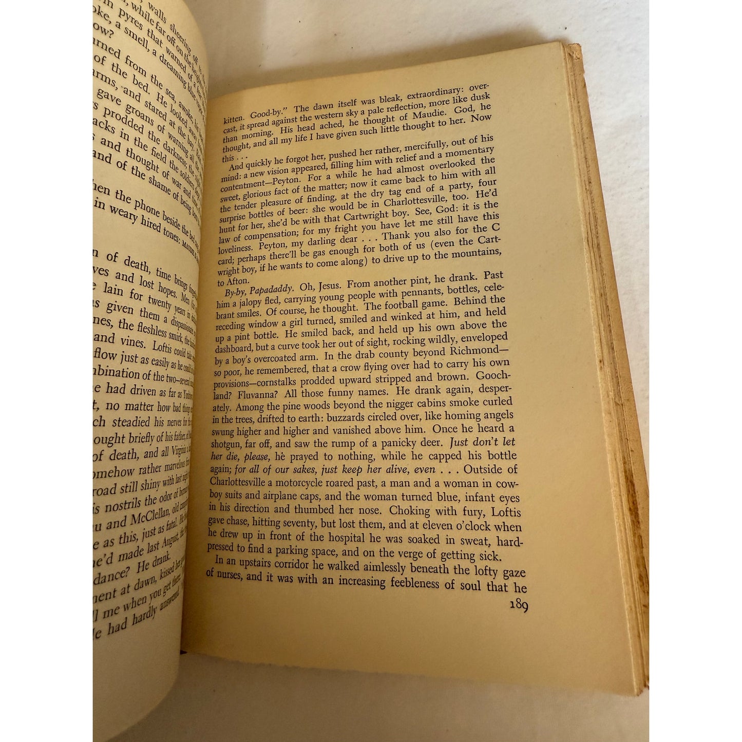 Lie Down in Darkness - William Styron - First Edition - 1951 - Hardcover