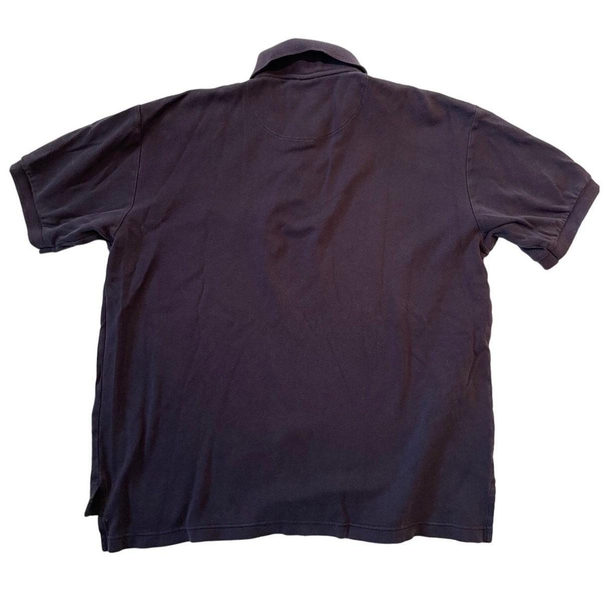 Vintage Trimingham's Bermuda 100% Cotton Medium Blue Polo Shirt