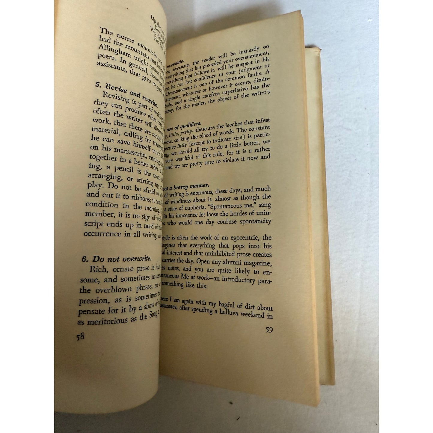 The Elements of Style - William Strunk Jr & E.B. White - 2nd Printing 1959