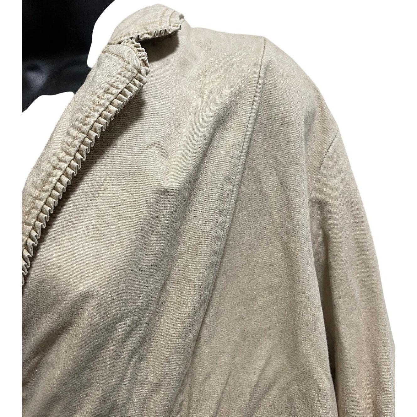 Faded Glory Size 14 Khaki Blazer Jacket - Retro - Y2K