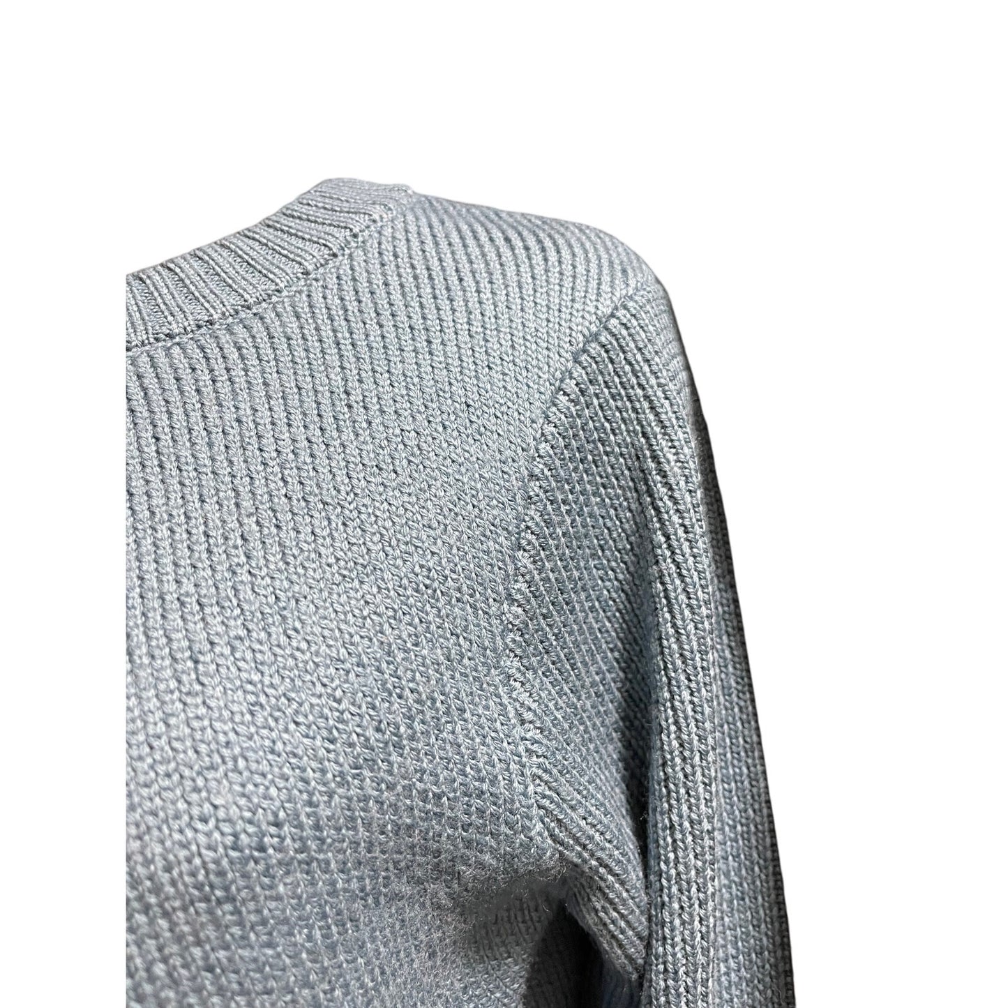 Equipment Femme Dark Teal Blue 100% Wool Knit Sweater - XL