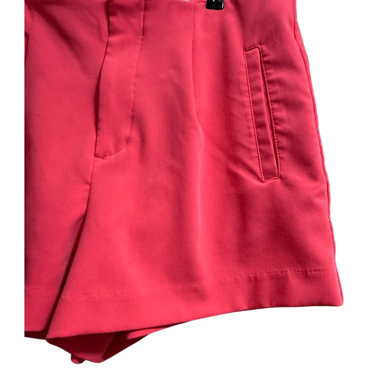A New Day Stretch Bright Pink Chino Shorts - Size 14