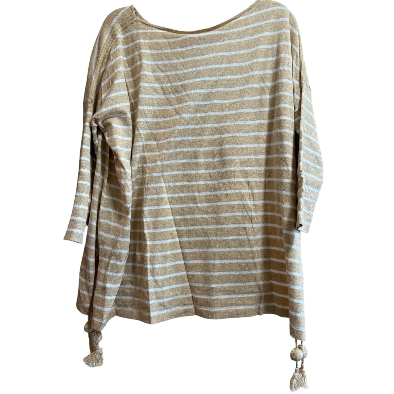 Lilly Pulitzer Elba Sweater Coastal Shell Stripe CoolMax - Medium NWT $138 MSRP