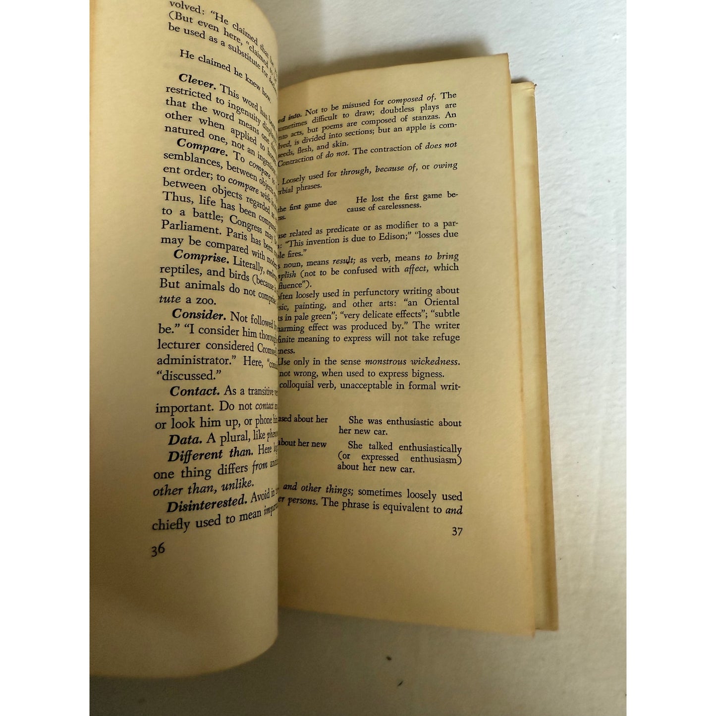 The Elements of Style - William Strunk Jr & E.B. White - 2nd Printing 1959