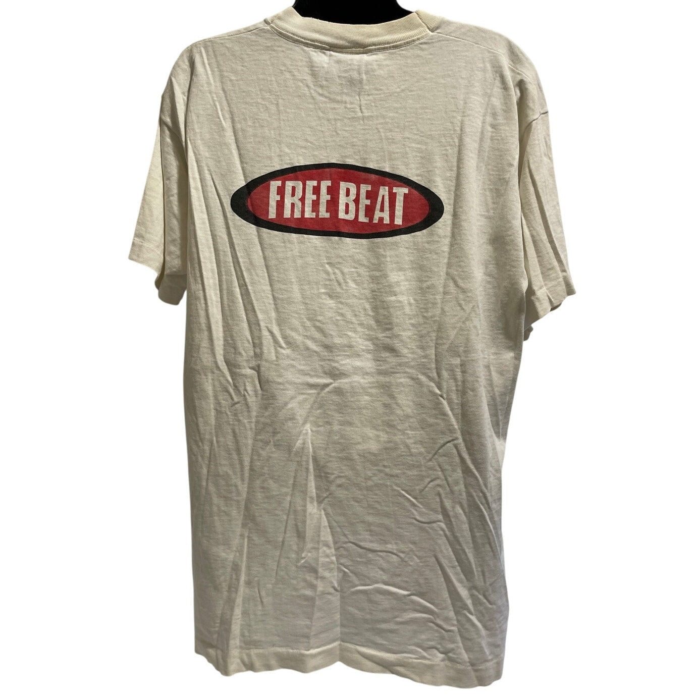 Vintage 1980's Foravi New York "Leave Me Alone" Graphic T-Shirt Free Beat