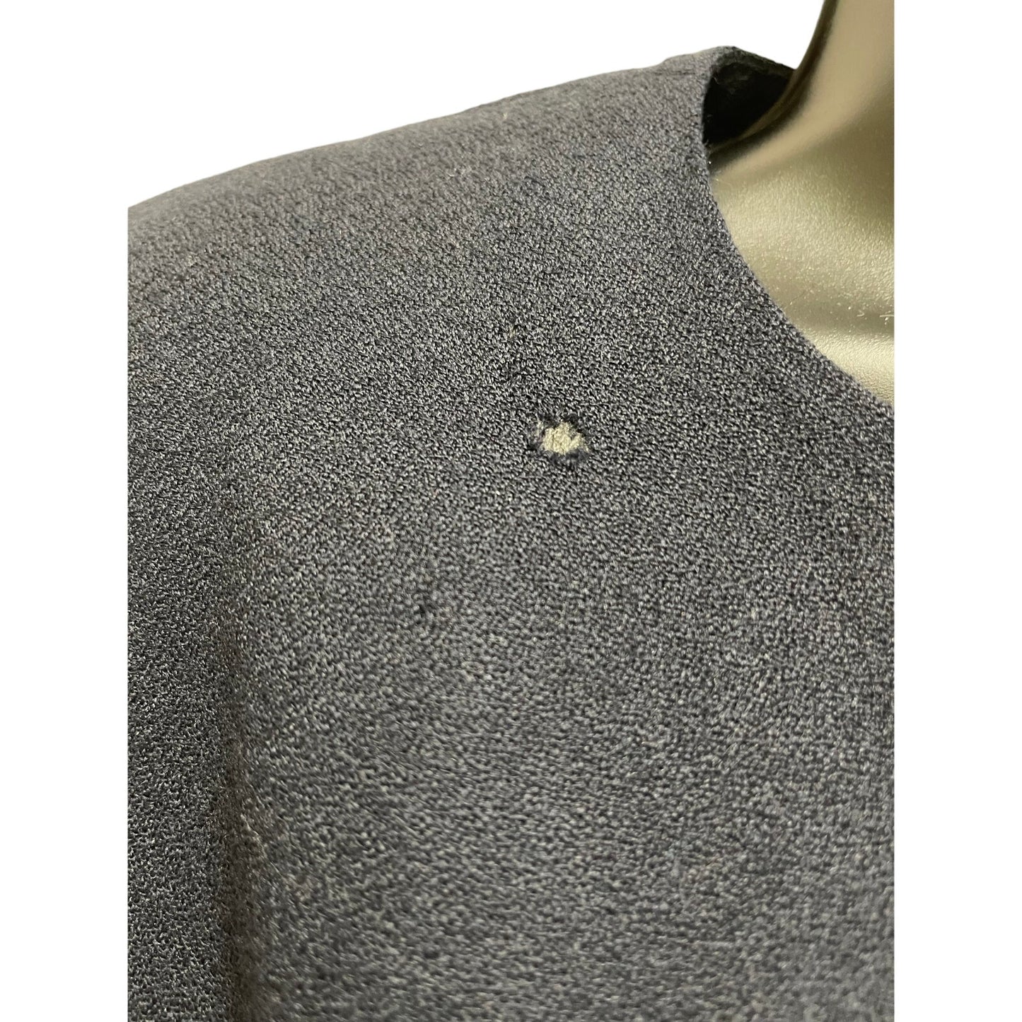 Vintage Harvé Benard by Benard Holtzman Navy Blue Overcoat