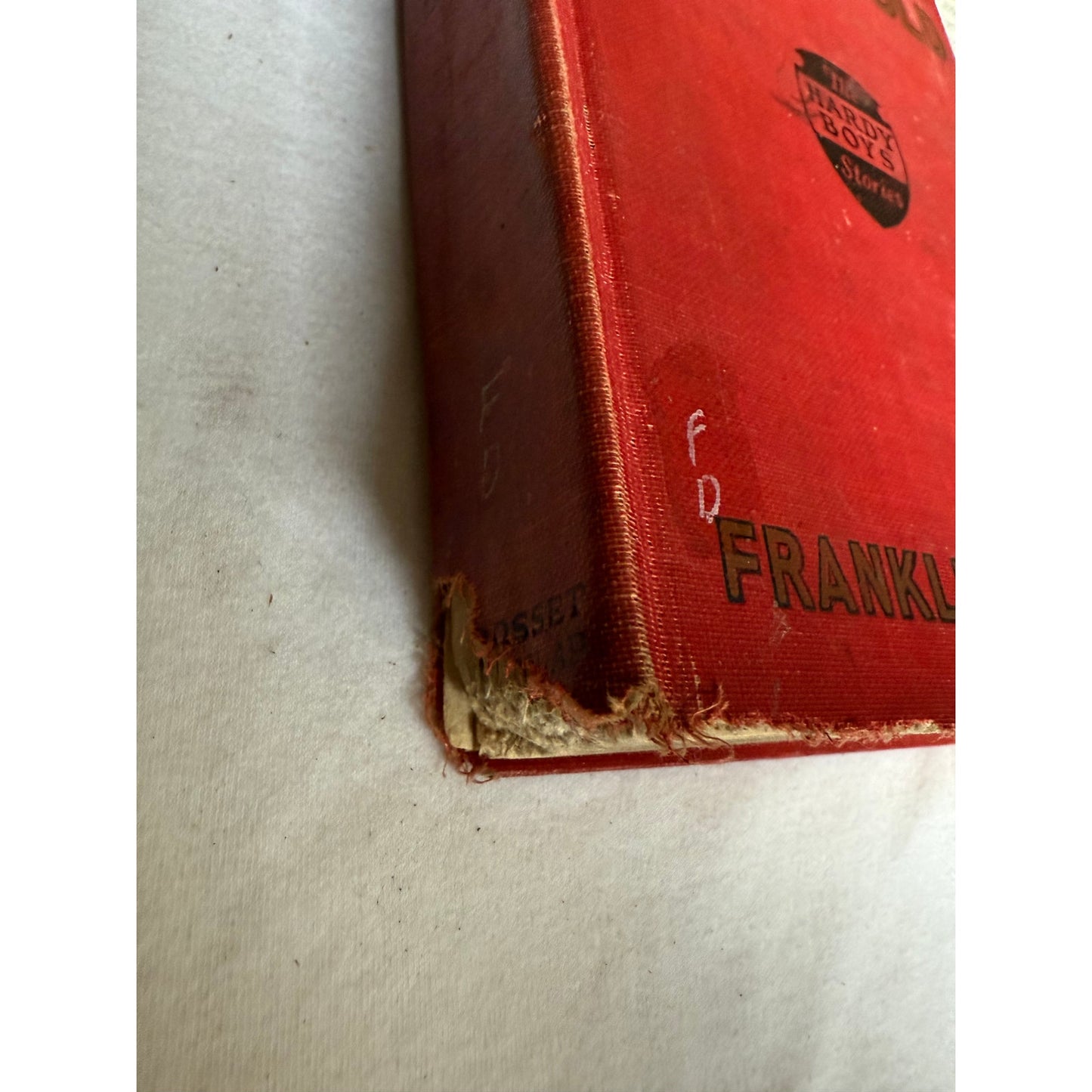 The Hardy Boys - Hunting for Hidden Gold - Franklin W. Dixon - 1928 - Hardcover