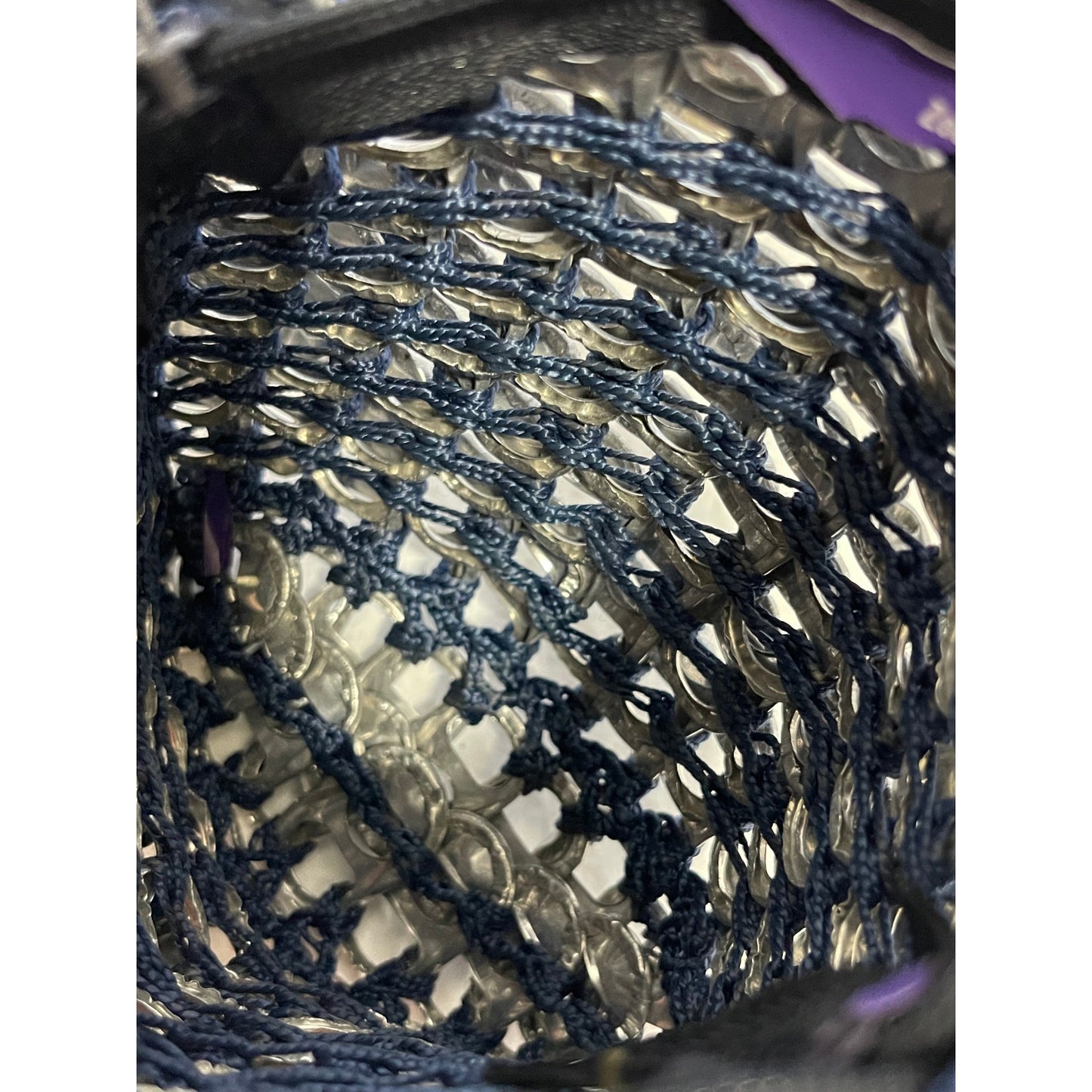 Y2K Zoe Fisher Handmade Bottle Tab / Can Tab Woven Clutch