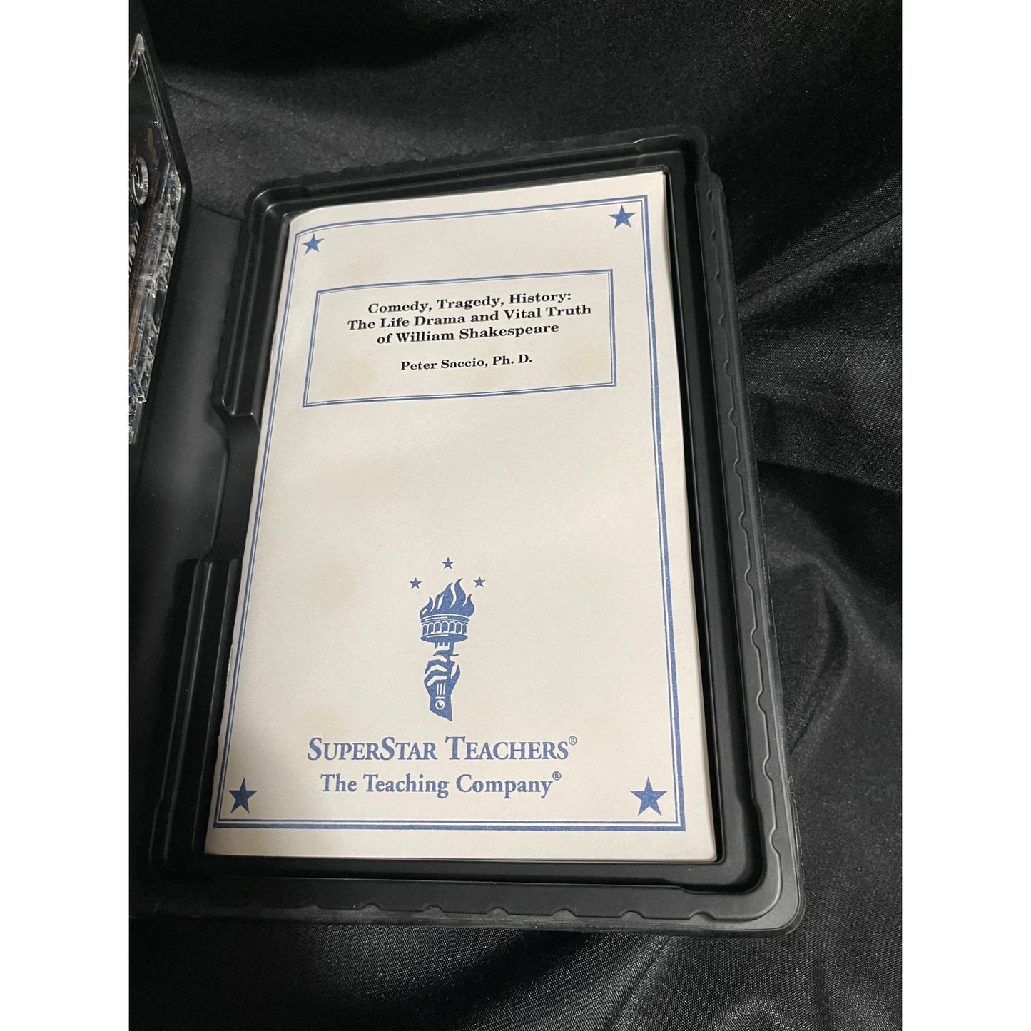 The Teaching Company Peter Saccio The Life of William Shakespeare Tape Set