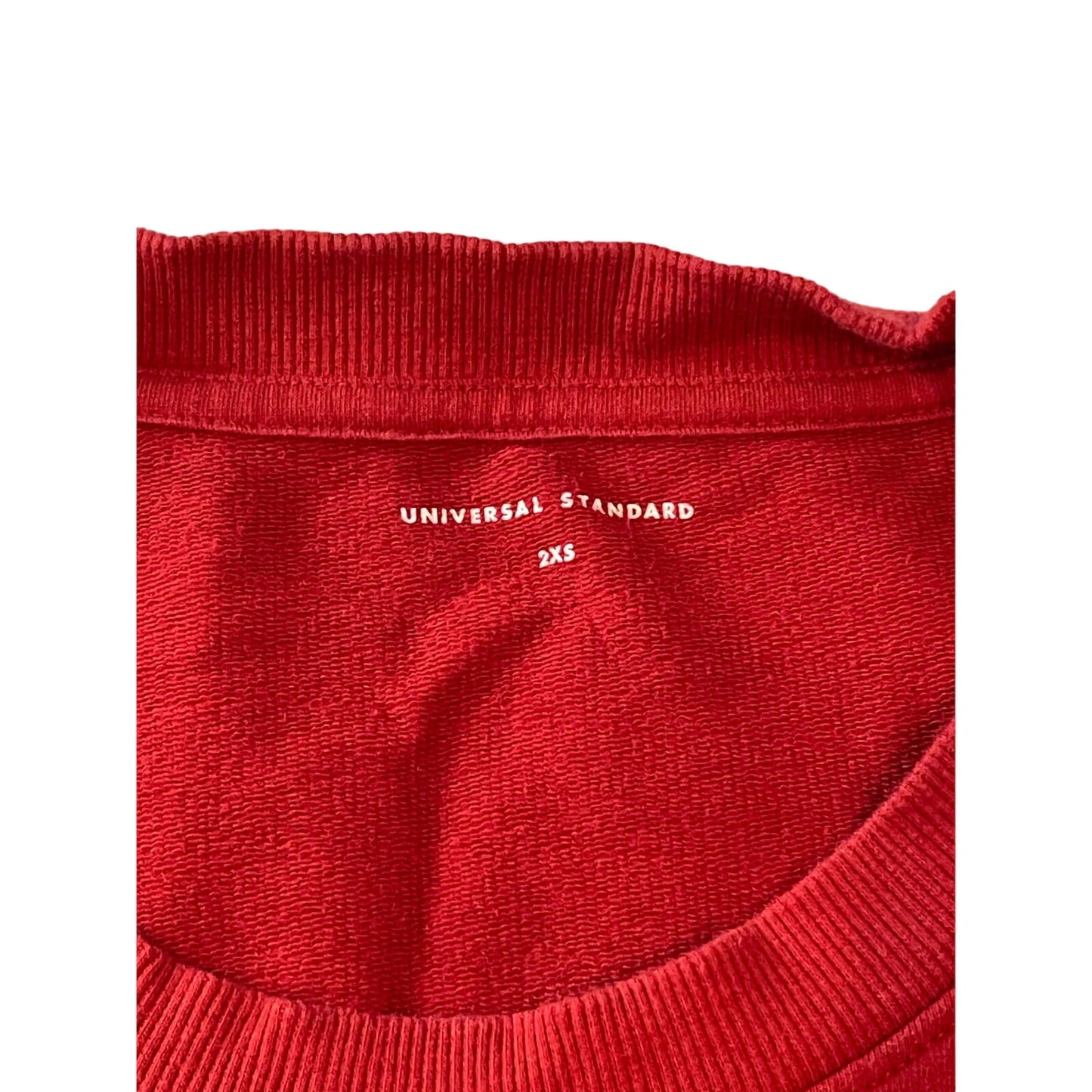 Universal Standard Red Blouse Top Women's Plus Size 2XS