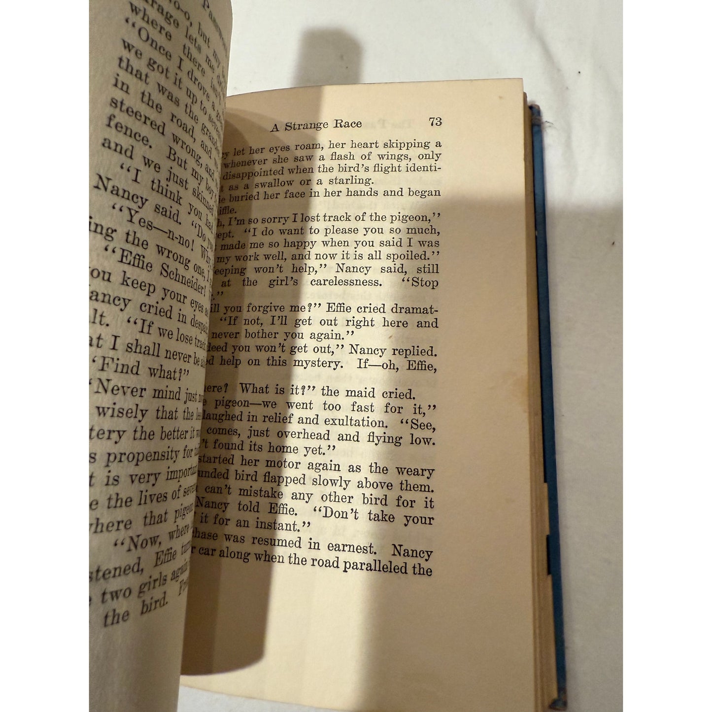 Nancy Drew - The Password to Larkspur Lane - Blue Tweed - 1933 - Hardcover