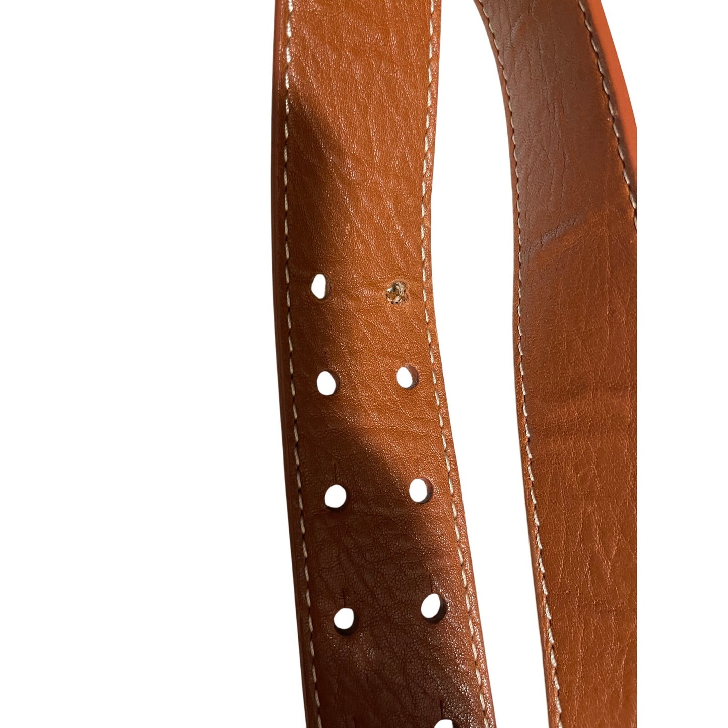 Talbotts Brown Leather Belt - Size Large Womens