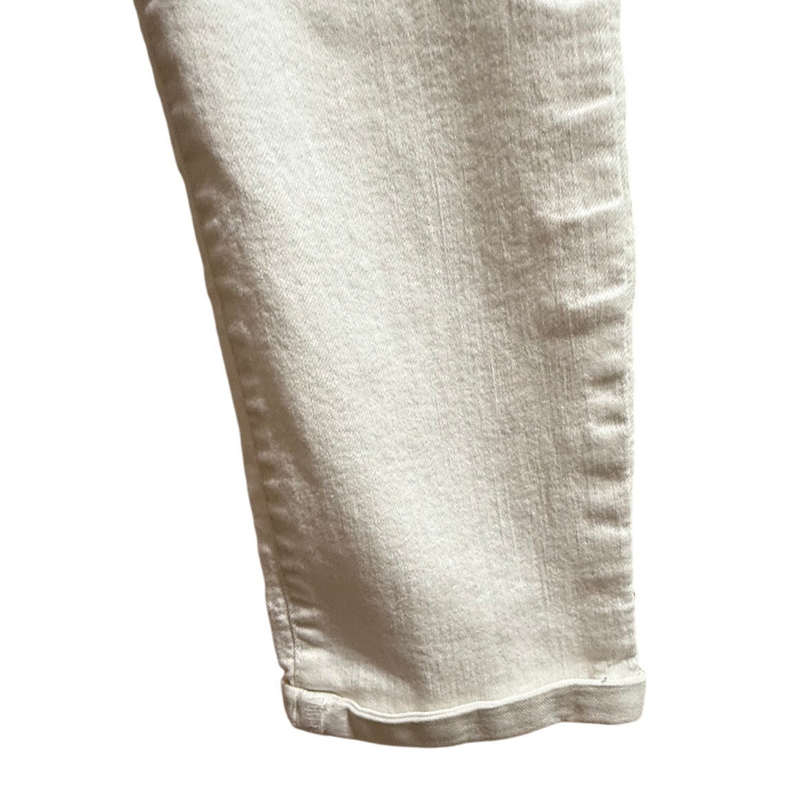 Jessica Simpson Forever Skinny Crop White Denim Jeans - Size 28