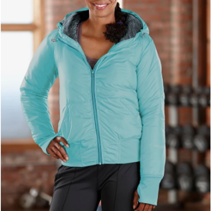 NWT Road Runner Sports Medium Teal R- Gear Teal Take Flight Jacket - Insulated