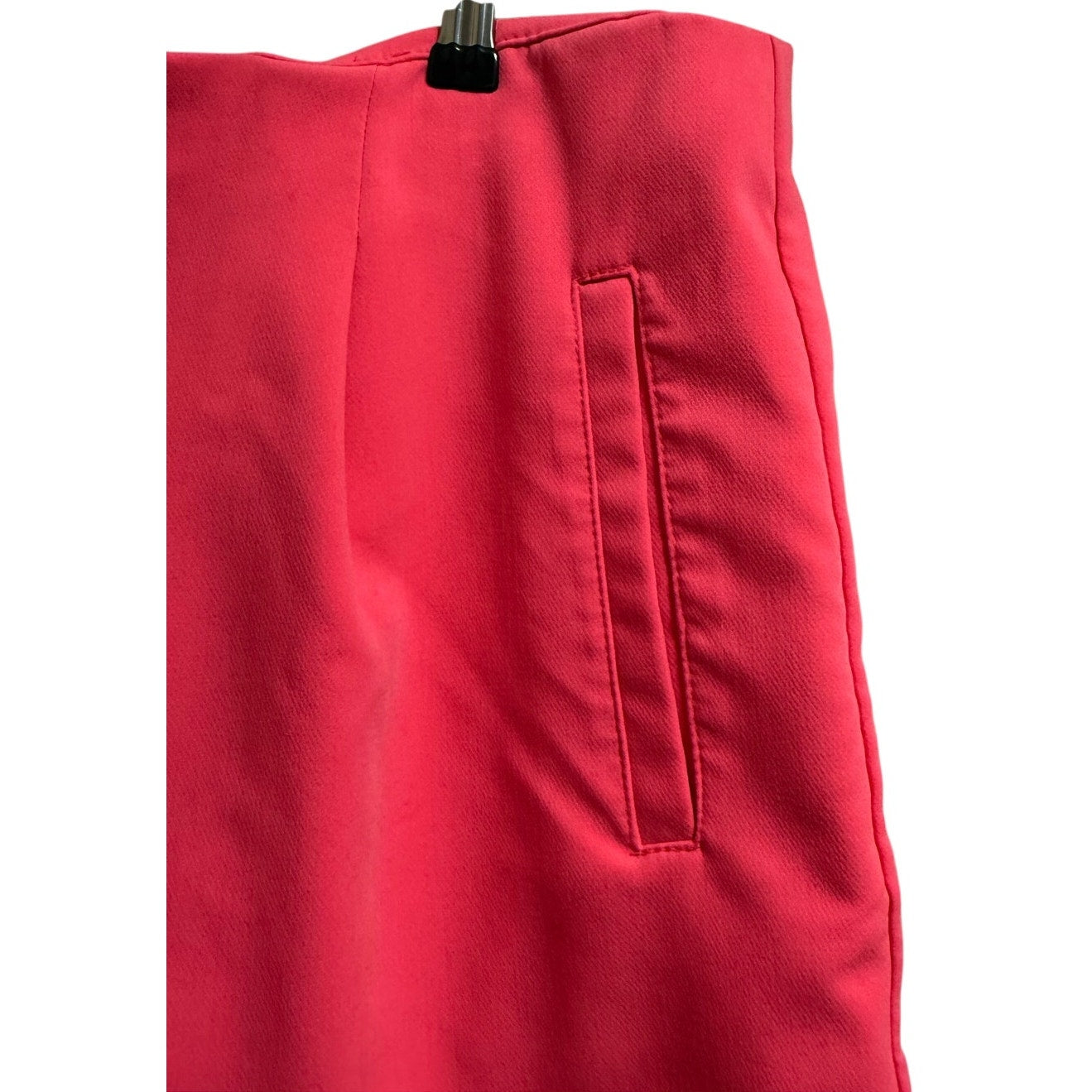 A New Day Stretch Bright Pink Chino Shorts - Size 14