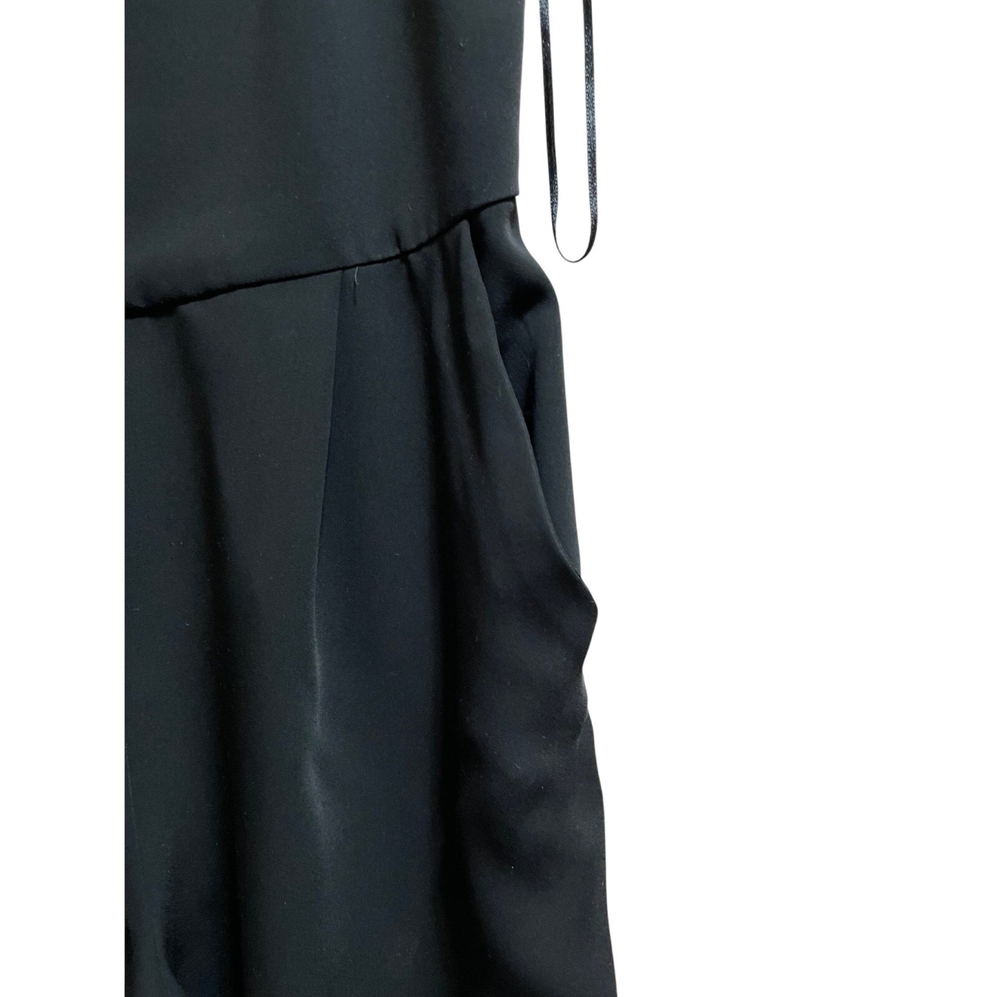 Zara Basic Black Women's Size Small Sleeveless Jumpsuit