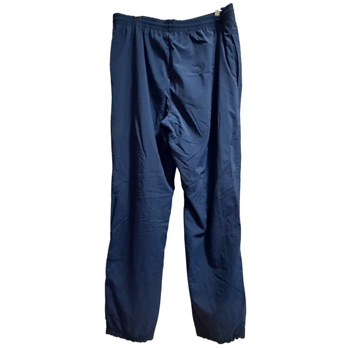 Vintage Riddell Blue Nylon Windbreaker Pants - Men's Size Medium
