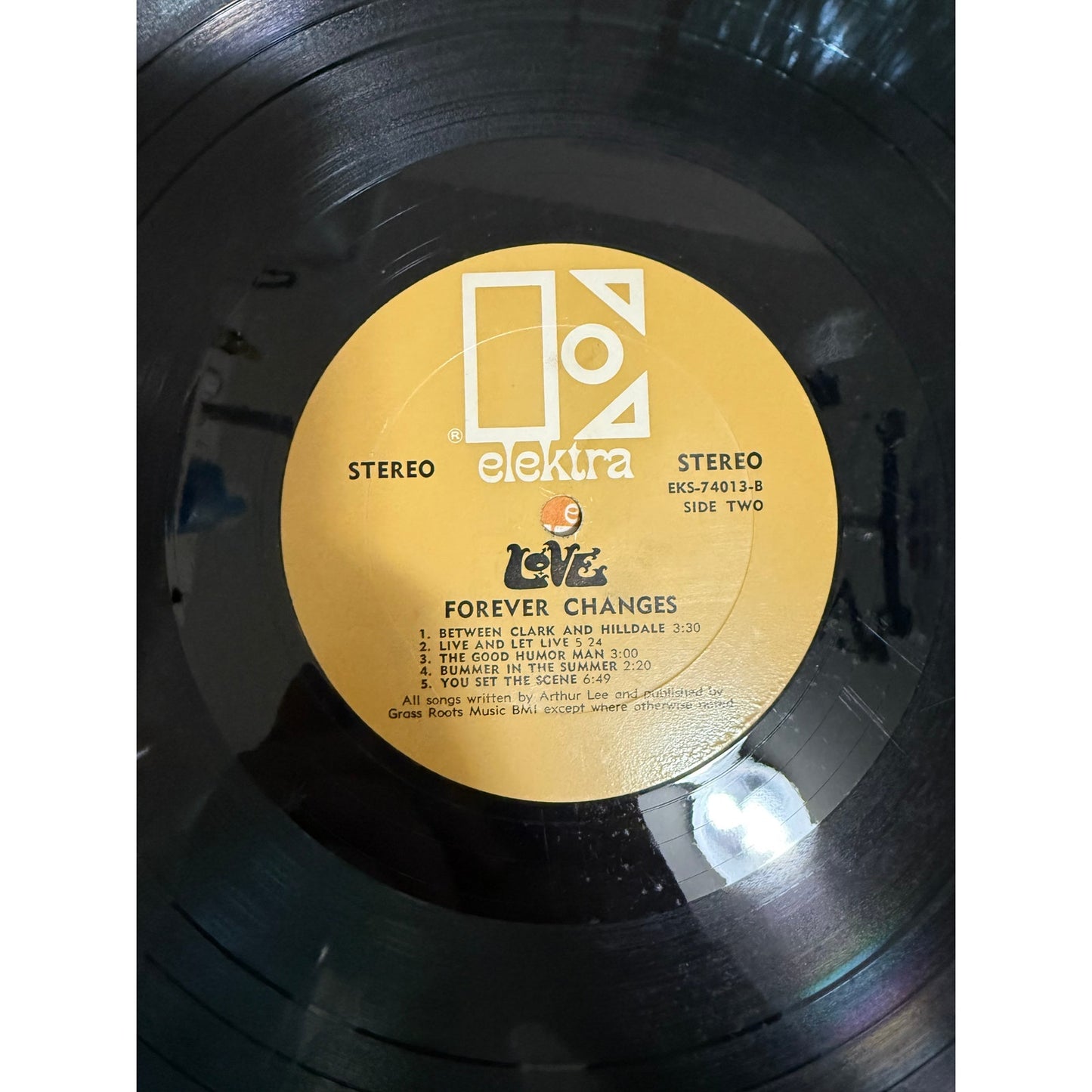 LOVE Forever Changes 1st 1967 Pressing Elektra EKS-74013 - 12" Vinyl