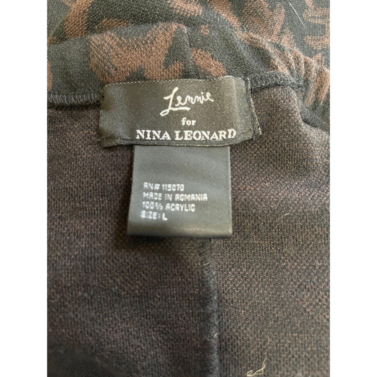 Vintage Lennie for Nina Leonard Size Large Tasseled Midi Skirt