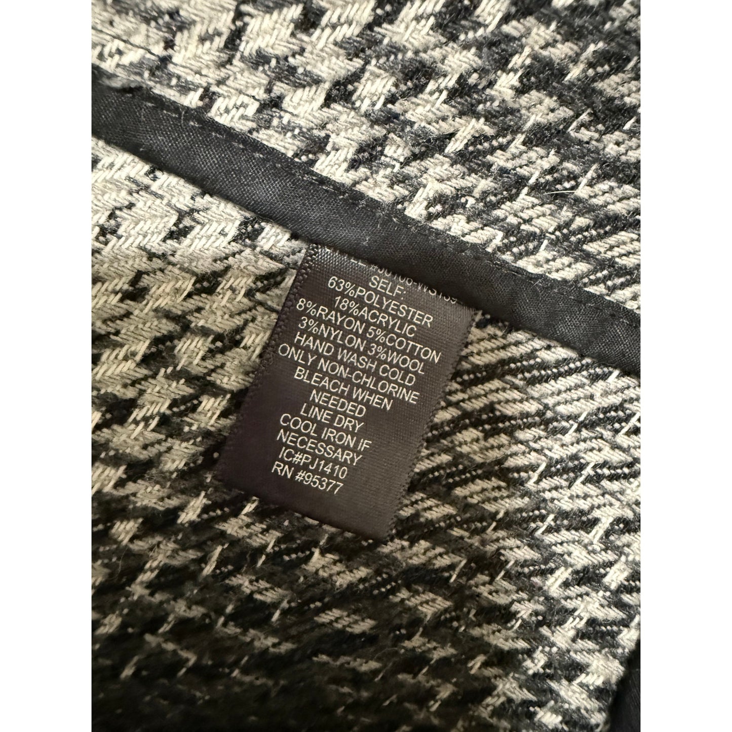 Sanctuary by Anthropologie Gray & Black Polyester Blend Hooded Jacket - Small