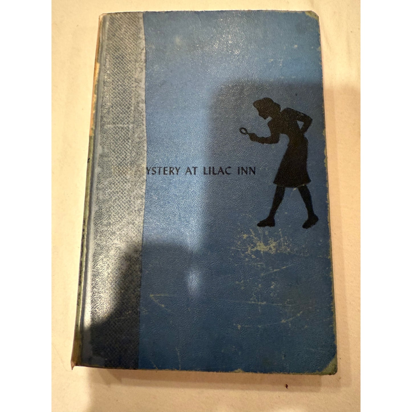 Nancy Drew - The Mystery at the Lilac Inn - Blue Tweed - 1930 - Hardcover