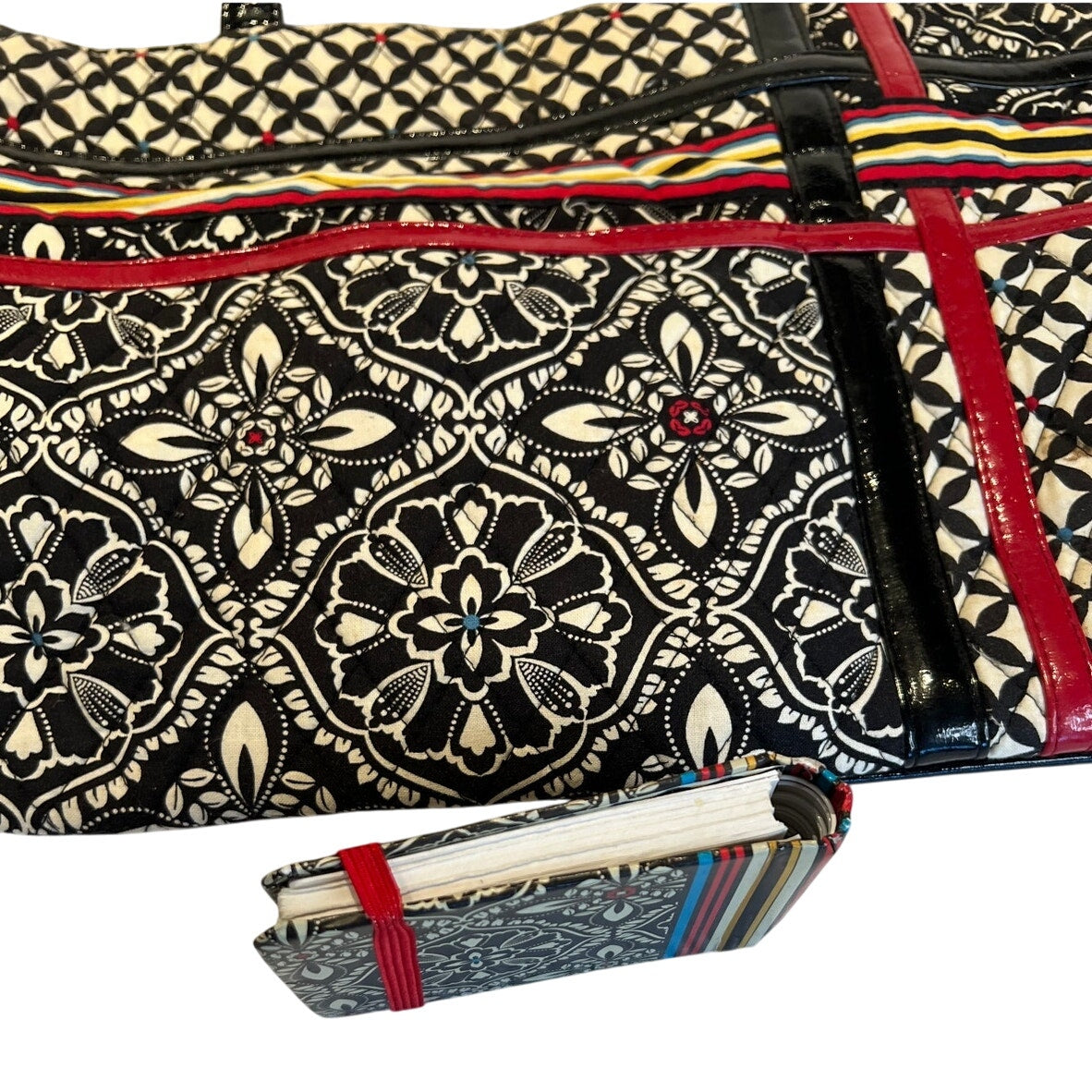 Vera Bradley Quilted Barcelona Flipster Purse & Notebook