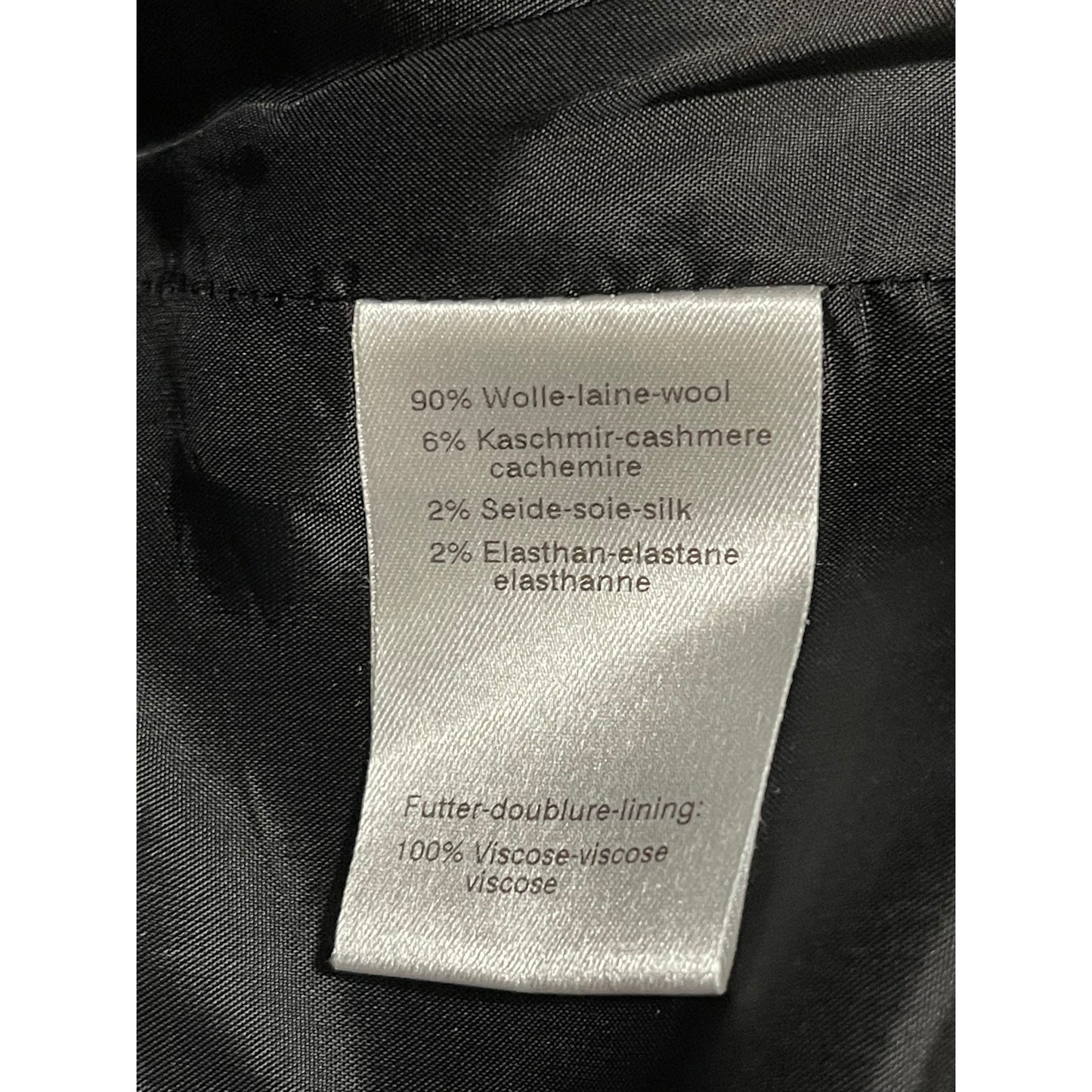 AKRIS Purple Wool, Cashmere & Silk Blend Blazer - Size 8