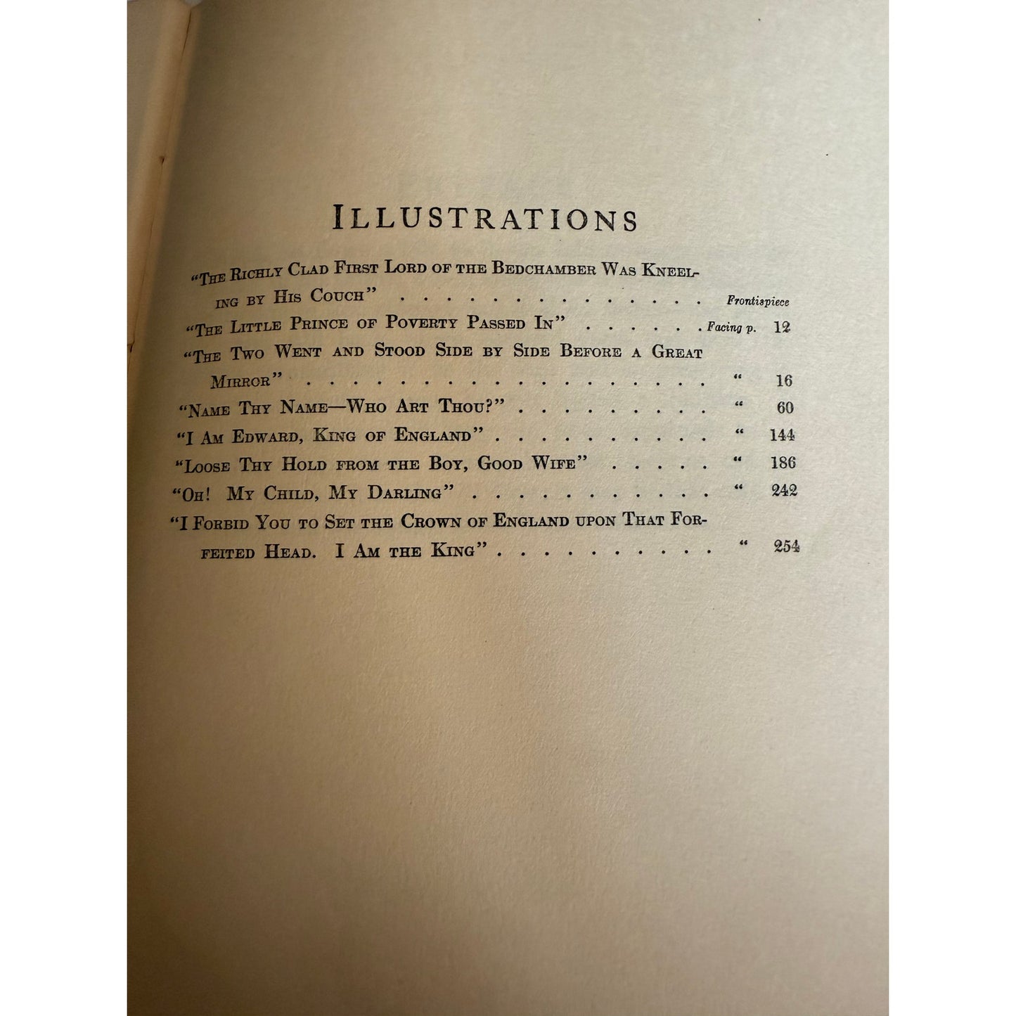 Antique 1909 - The Prince & The Pauper - Mark Twain - Illustrated - Hardcover